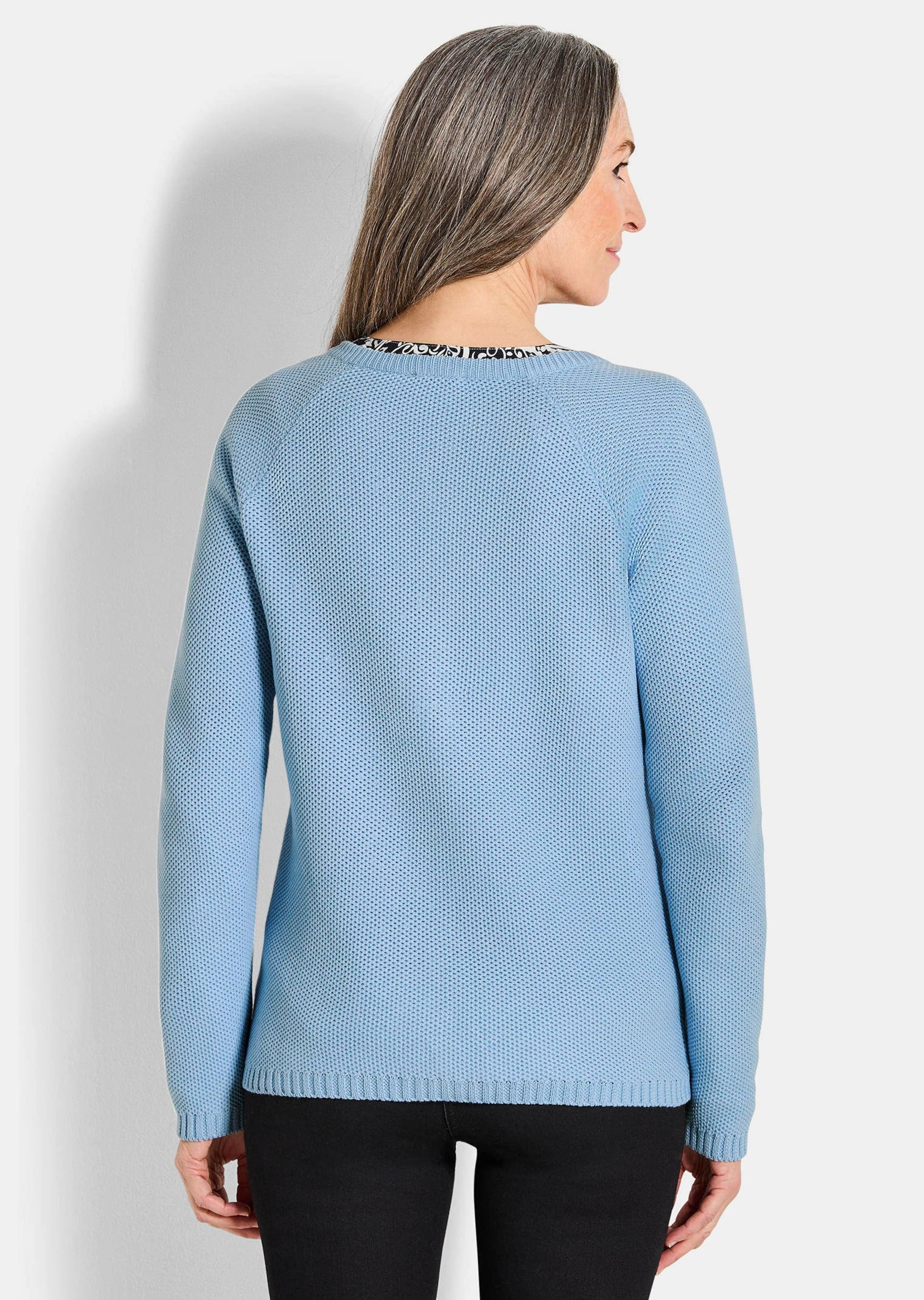 GOLDNER Strickjacke »Kurzgröße Strickjacke aus reiner Baumwolle«