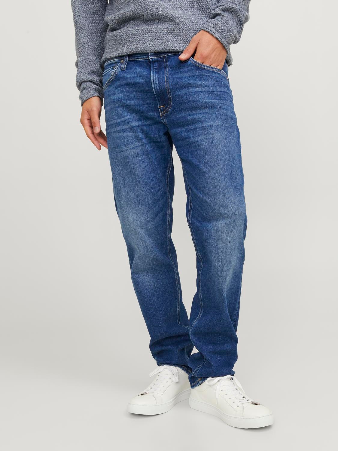 Jack & Jones Regular-fit-Jeans "JJICLARK mit Used-Look und Stretch für den günstig online kaufen