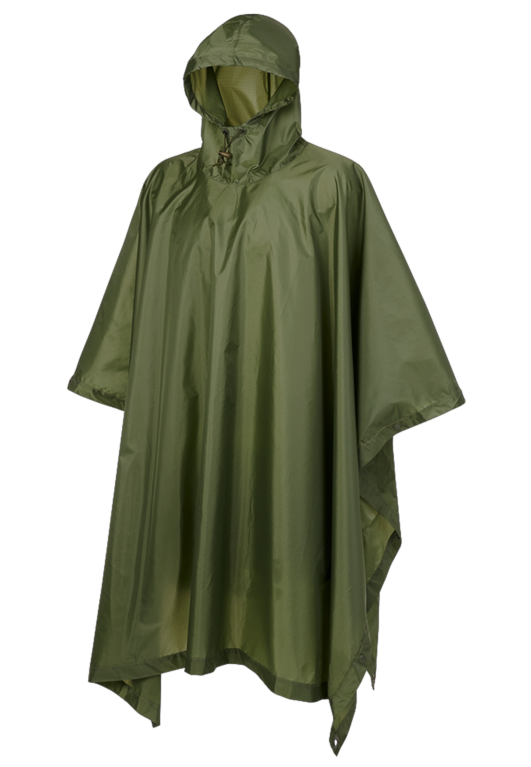 BRANDIT Damen Allwetterjacke "Brandit Herren Ripstop Poncho"olive, unifarben, 100% Polyester, Jacken