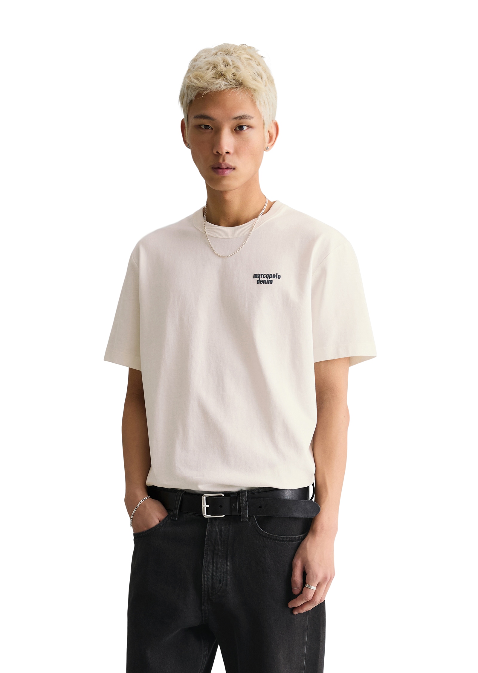 Marc OPolo DENIM T-Shirt relaxed fit mit Rückenprint günstig online kaufen