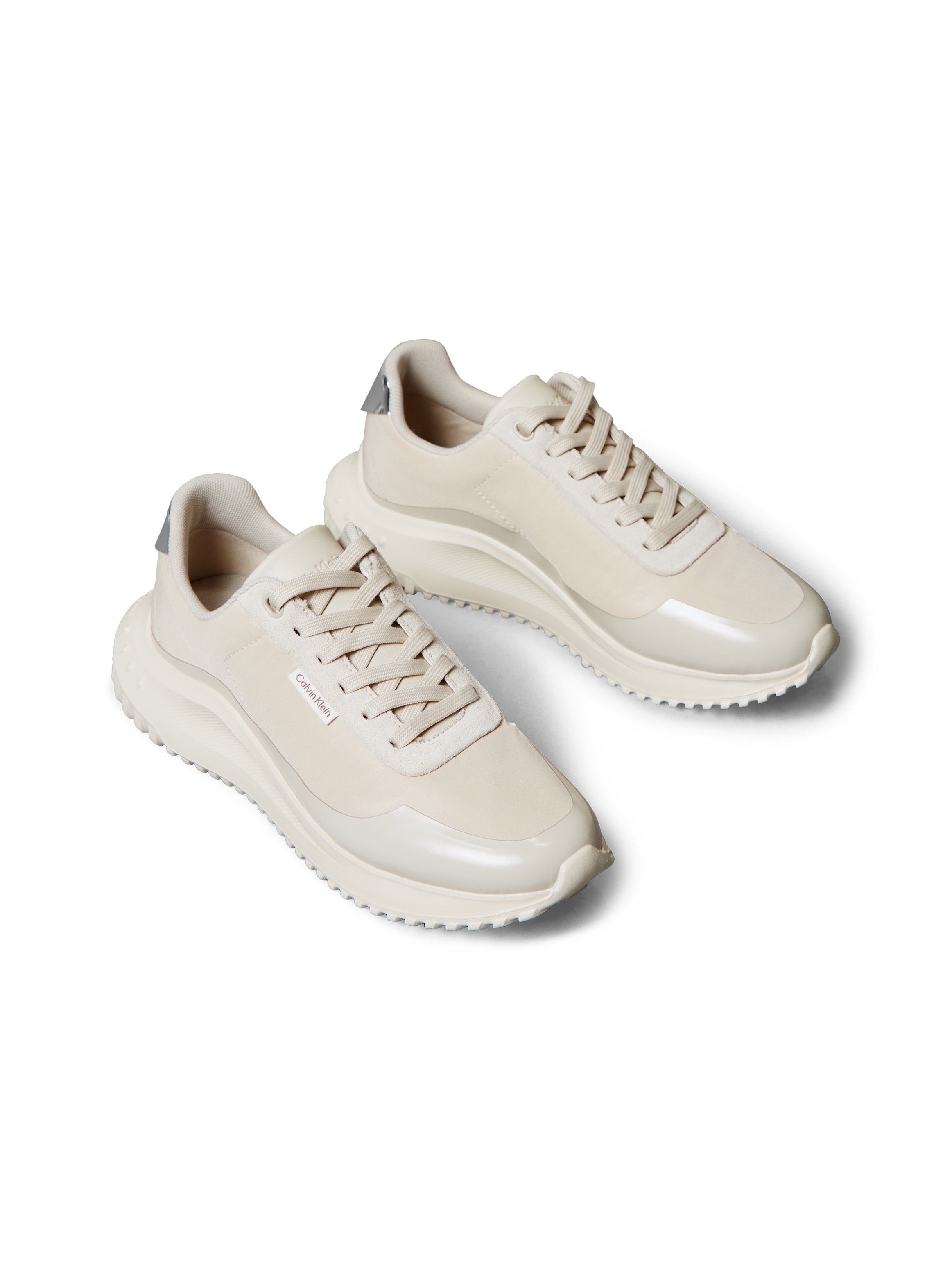 Calvin Klein Jeans Sneaker "EVA RUNNER LACE UP MAT MIX" Halbschuh, Freizeit günstig online kaufen