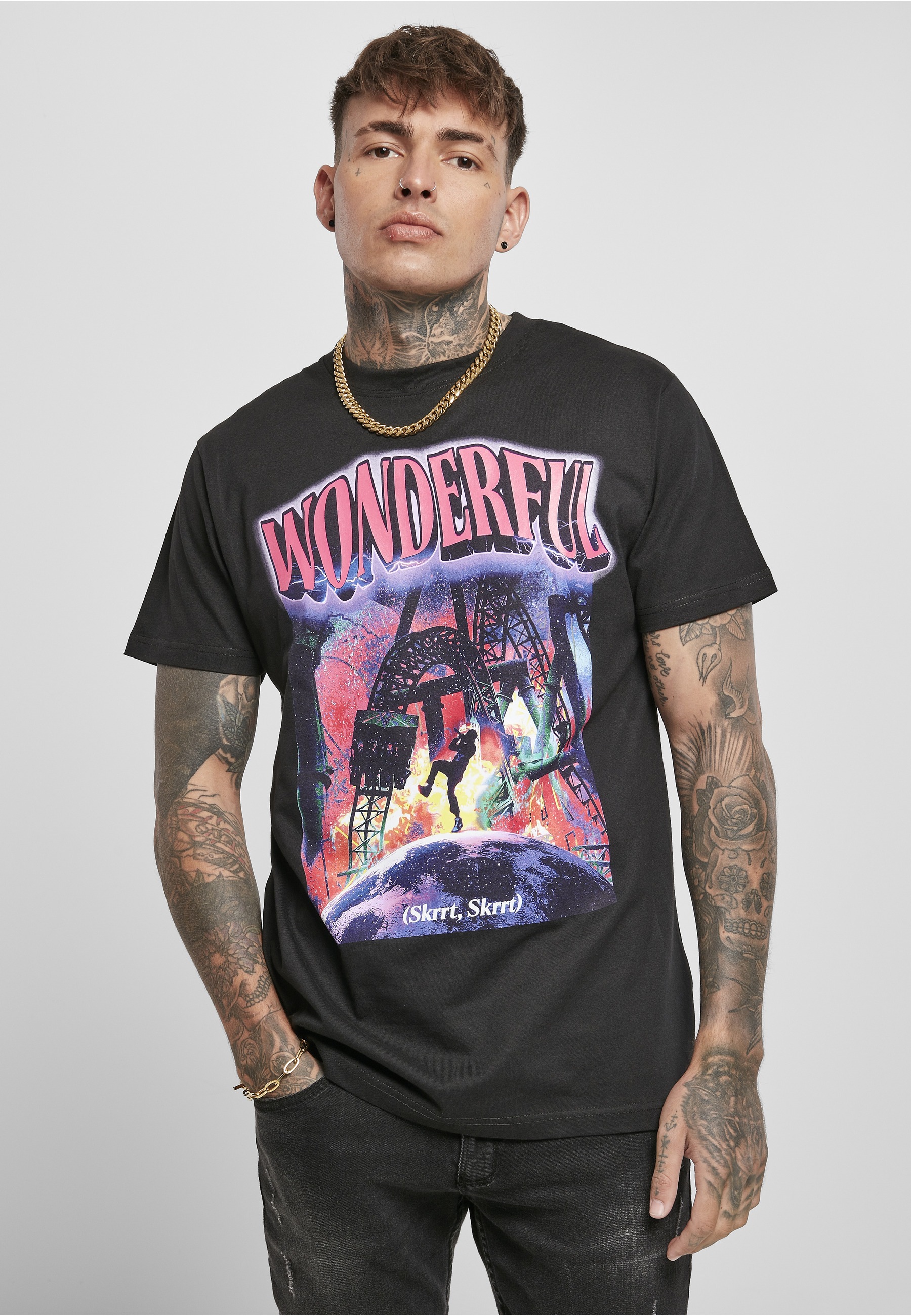 Thumbnail - MisterTee T-Shirt "MisterTee Herren Wonderful Tee" 1 Stk.