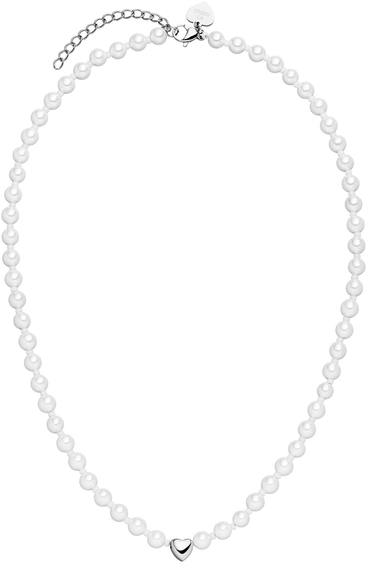 Purelei Perlenkette »Schmuck Geschenk Lovely Herz, 23031-Necklace-Lovely«, mit Muschelperle
