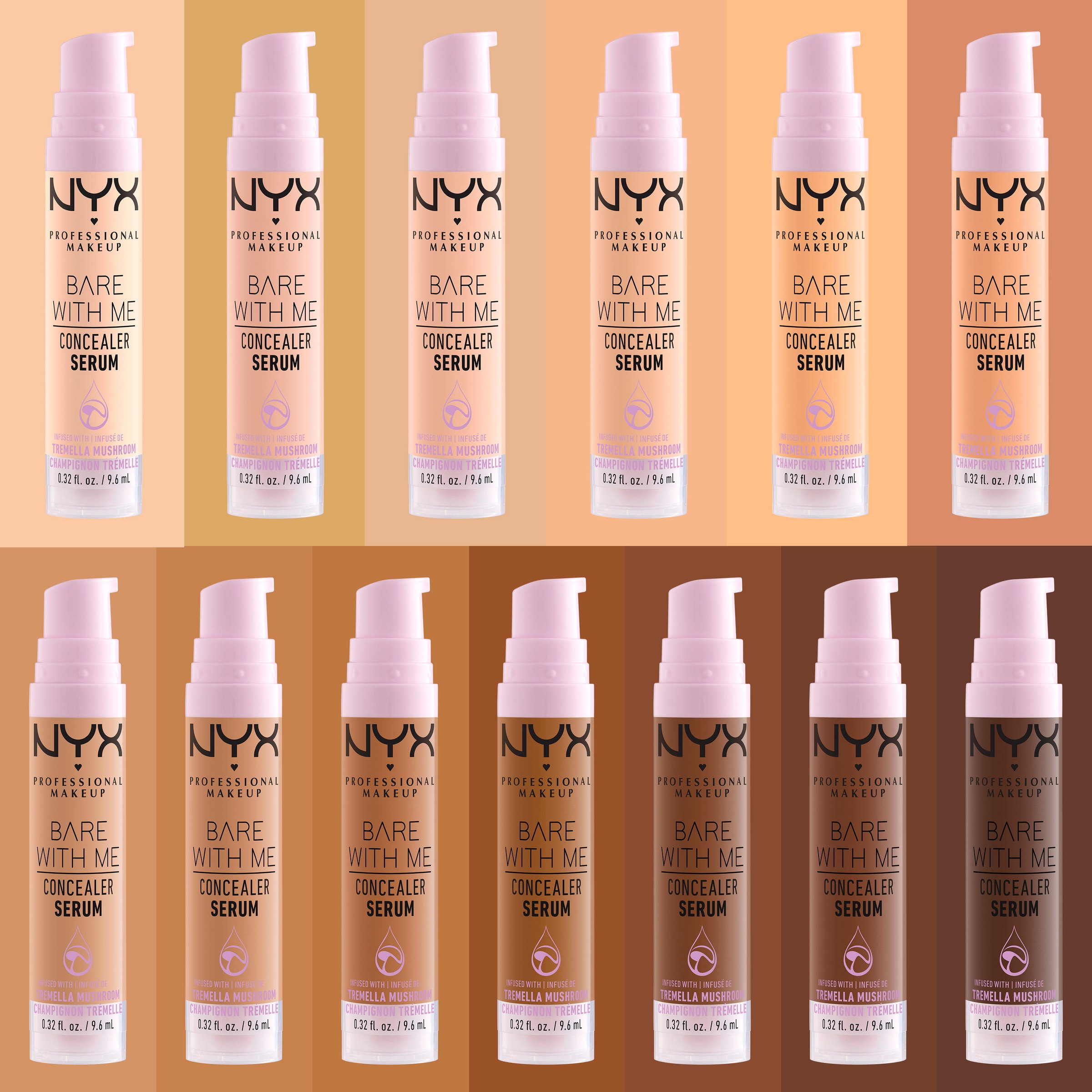 NYX Concealer »Bare With Me Concealer Serum«, mit hoher Deckkraft