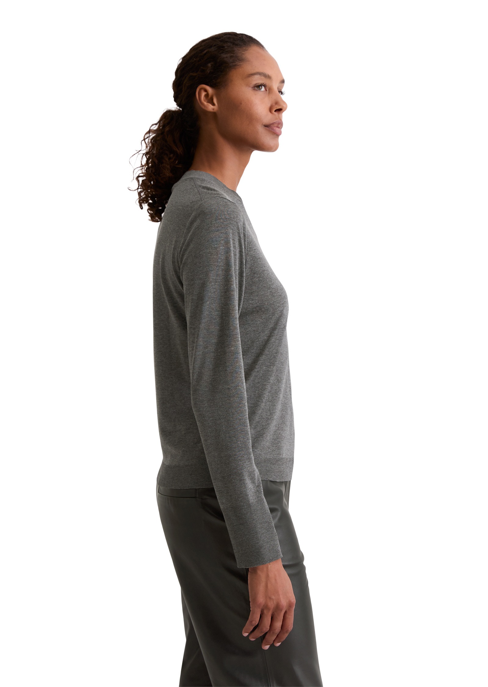 Marc OPolo Langarmshirt "aus TENCEL™ Lyocell-Baumwolle-Mix" günstig online kaufen