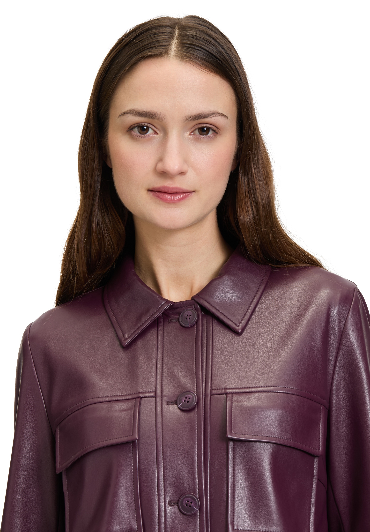 Betty&Co Jackenblazer »Betty & Co Damen Lederjacke langarm«