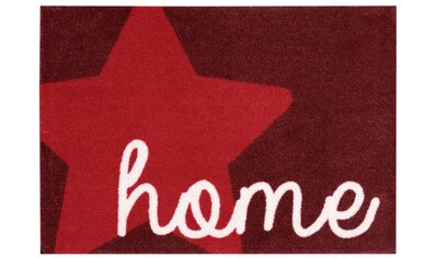 Zala Living Fußmatte »Star Home«, rechteckig, 7 mm Höhe, Stern Motiv, mit Spruch,... kaufen