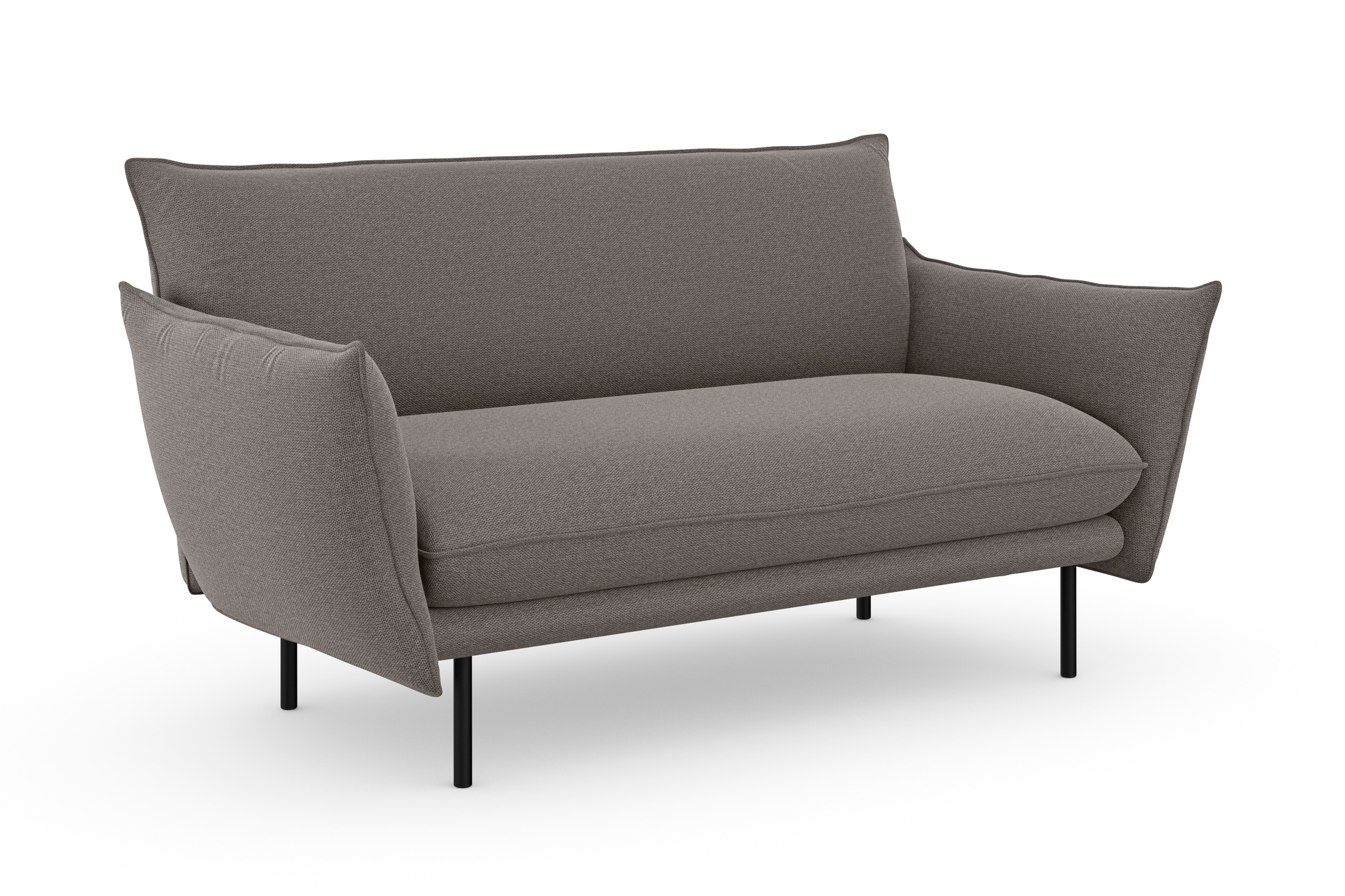 Home affaire 2-Sitzer "Stine" Besonderes Design durch Kissenoptik und Keder günstig online kaufen