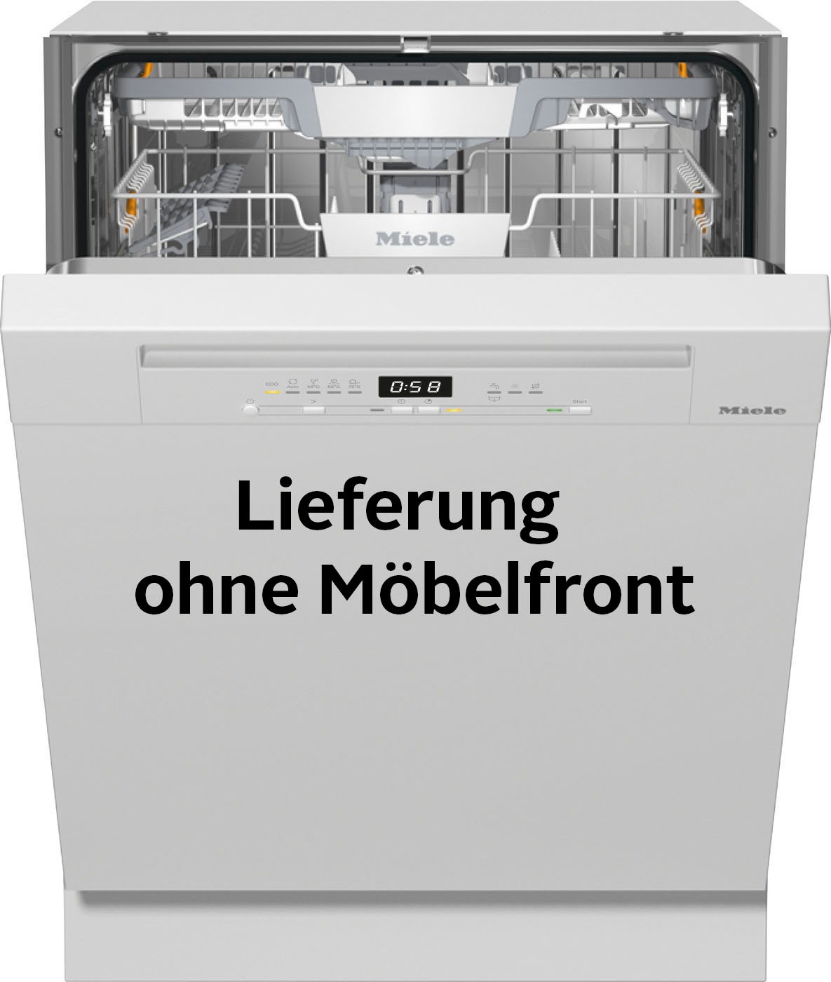 Miele teilintegrierbarer Geschirrspüler "G 5332 SCi Active Plus S", 14 Maßgedecke