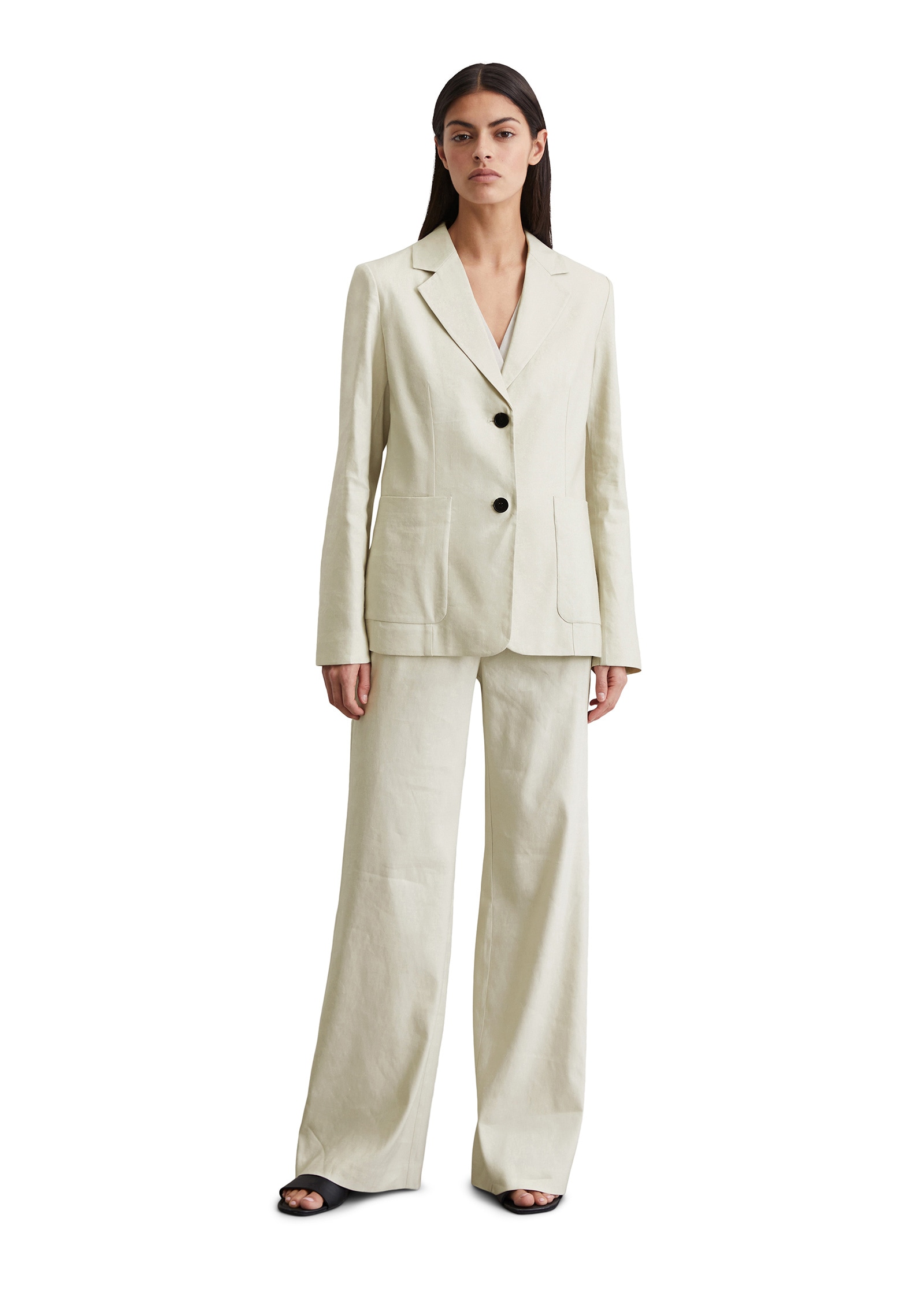 Marc O'Polo Longblazer »aus Leinen-Viskose-Stretch«