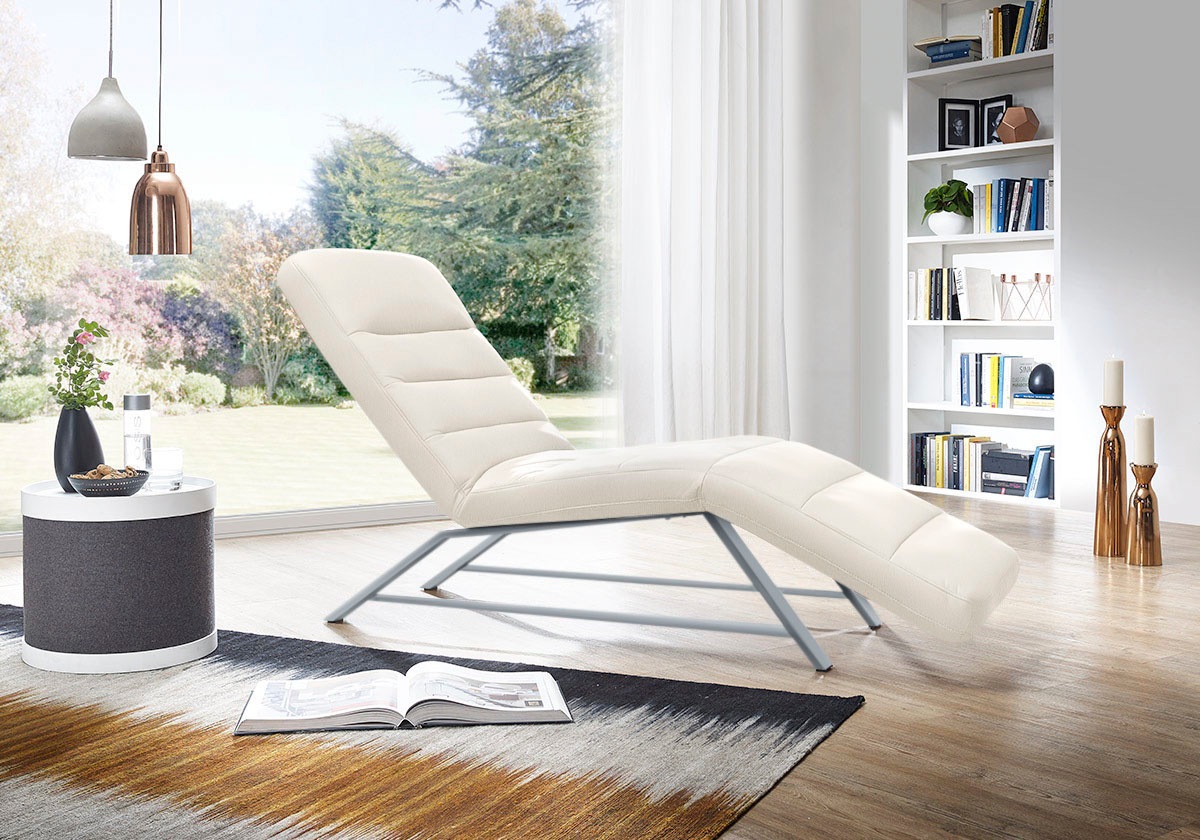 W.SCHILLIG Relaxliege »daily dreams«, Funktionsliege wahlweise mit Motor, Gestell matt, Breite 75 cm