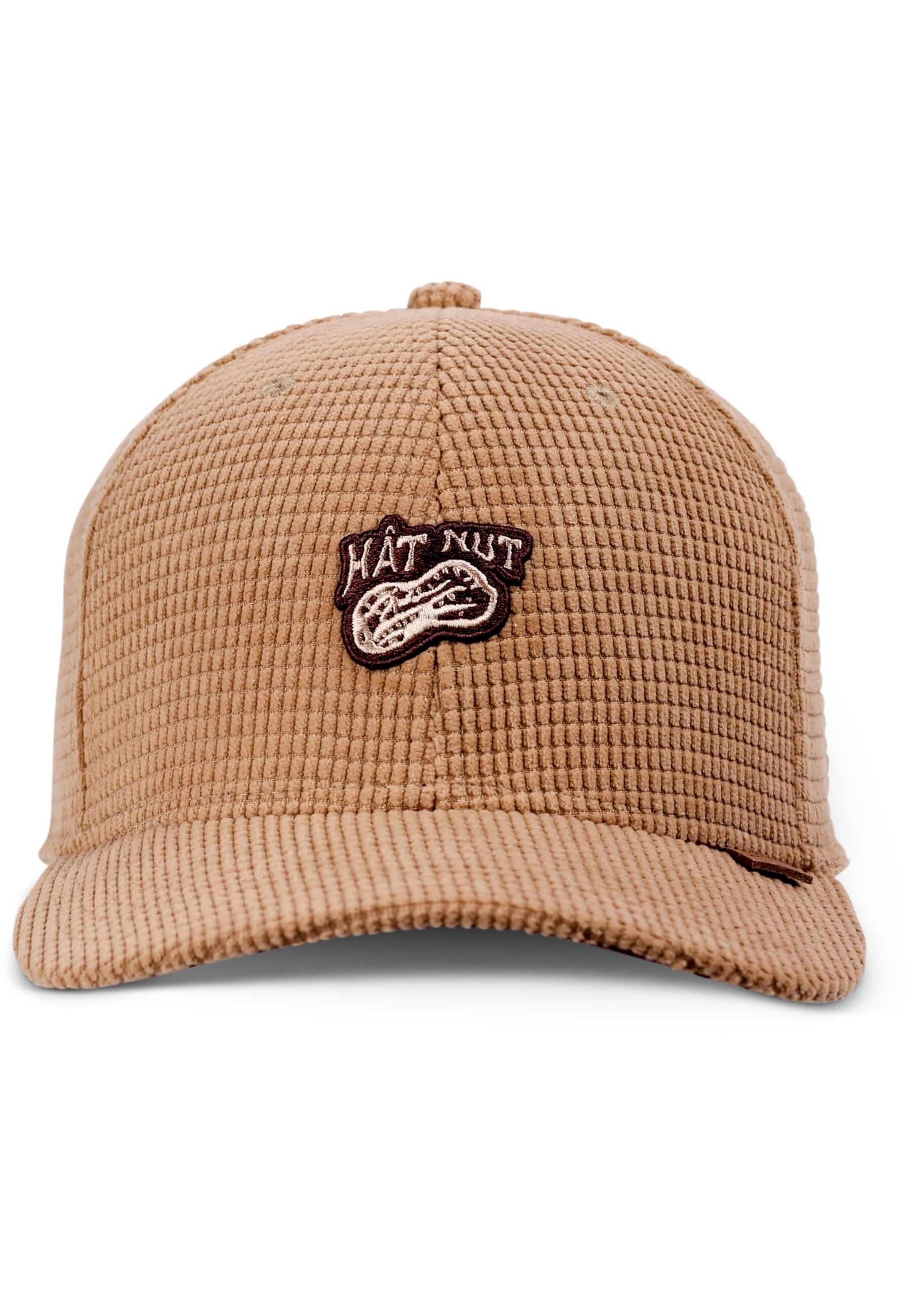DJINNS Snapback Cap "Djinns 6P TrueFit Hat Nut Waffle"peanut, braun, 100% Polyester, Caps