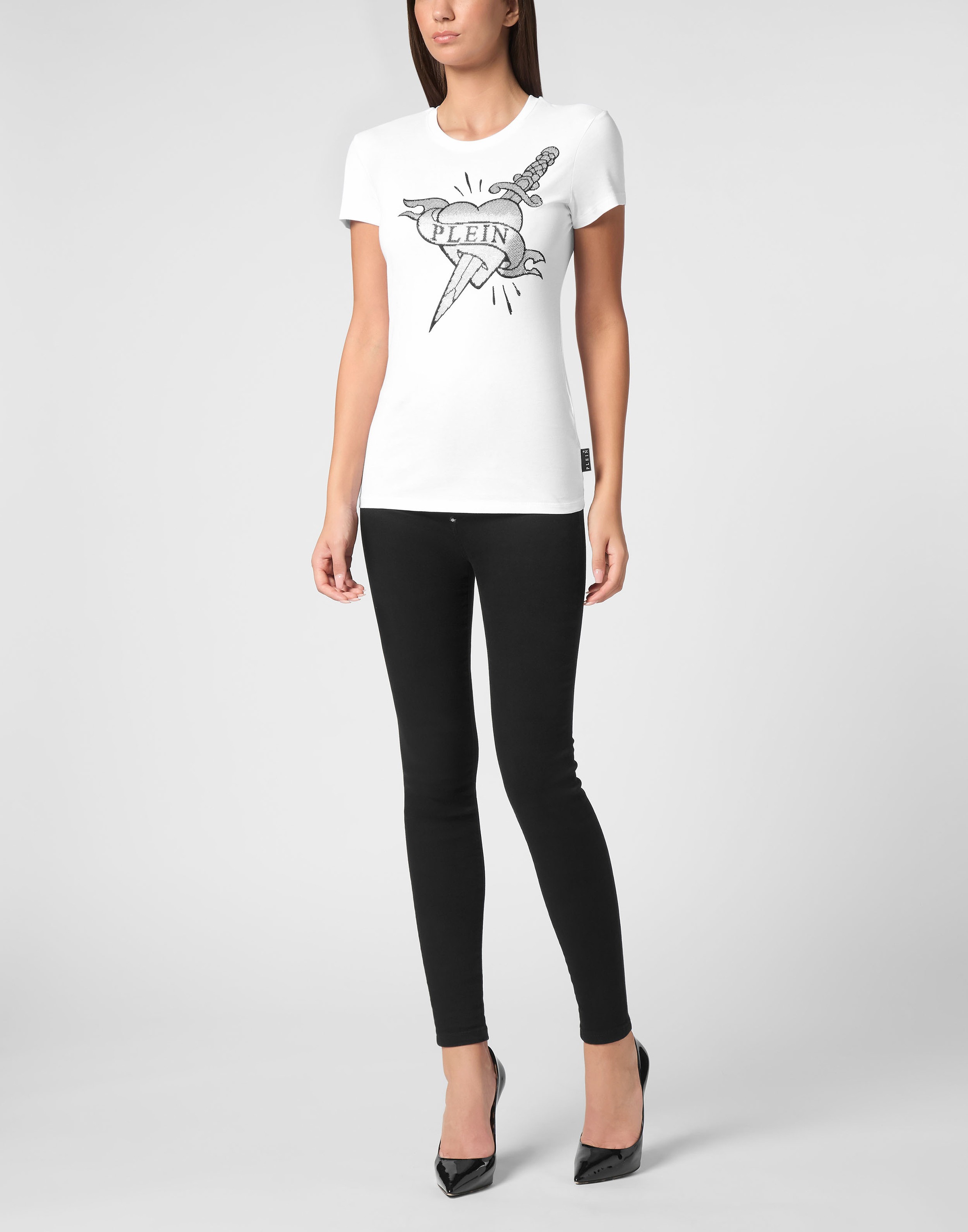 PHILIPP PLEIN T-Shirt "Love Mit Schmucksteinen" günstig online kaufen