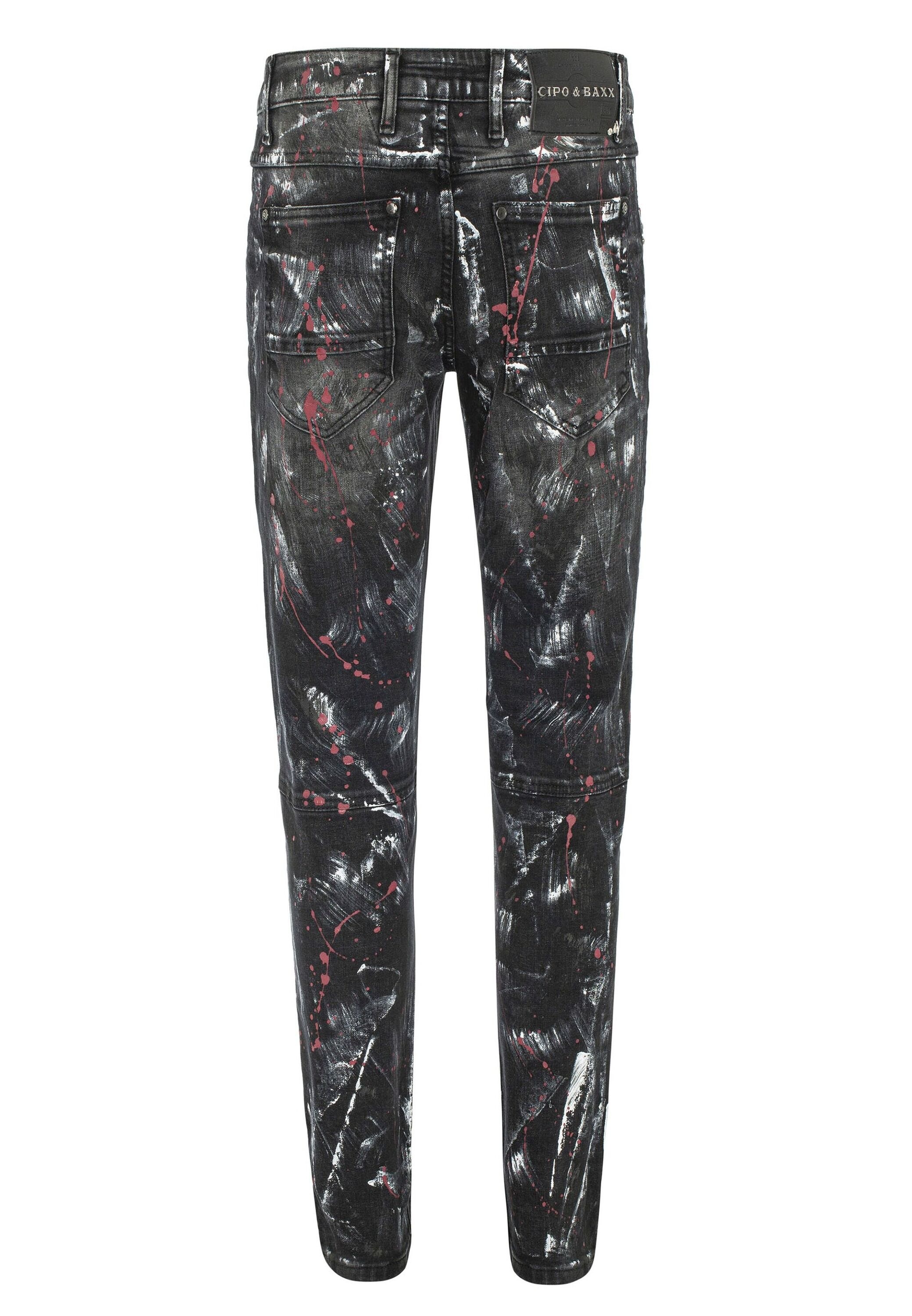 Cipo & Baxx 5-Pocket-Jeans »Jeans«, im lässigen Streetstyle, CD700