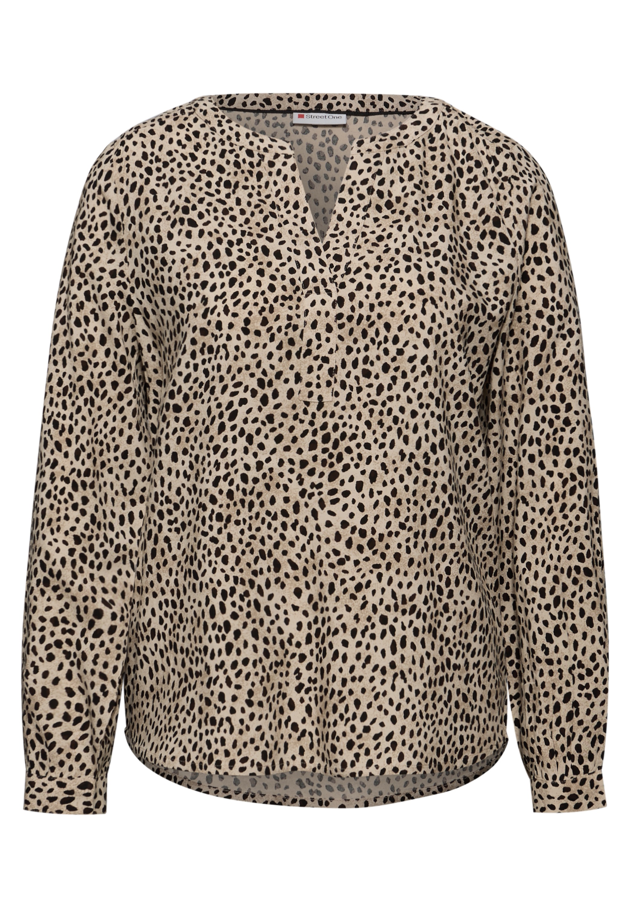 STREET ONE Langarmbluse aus softer Viskose