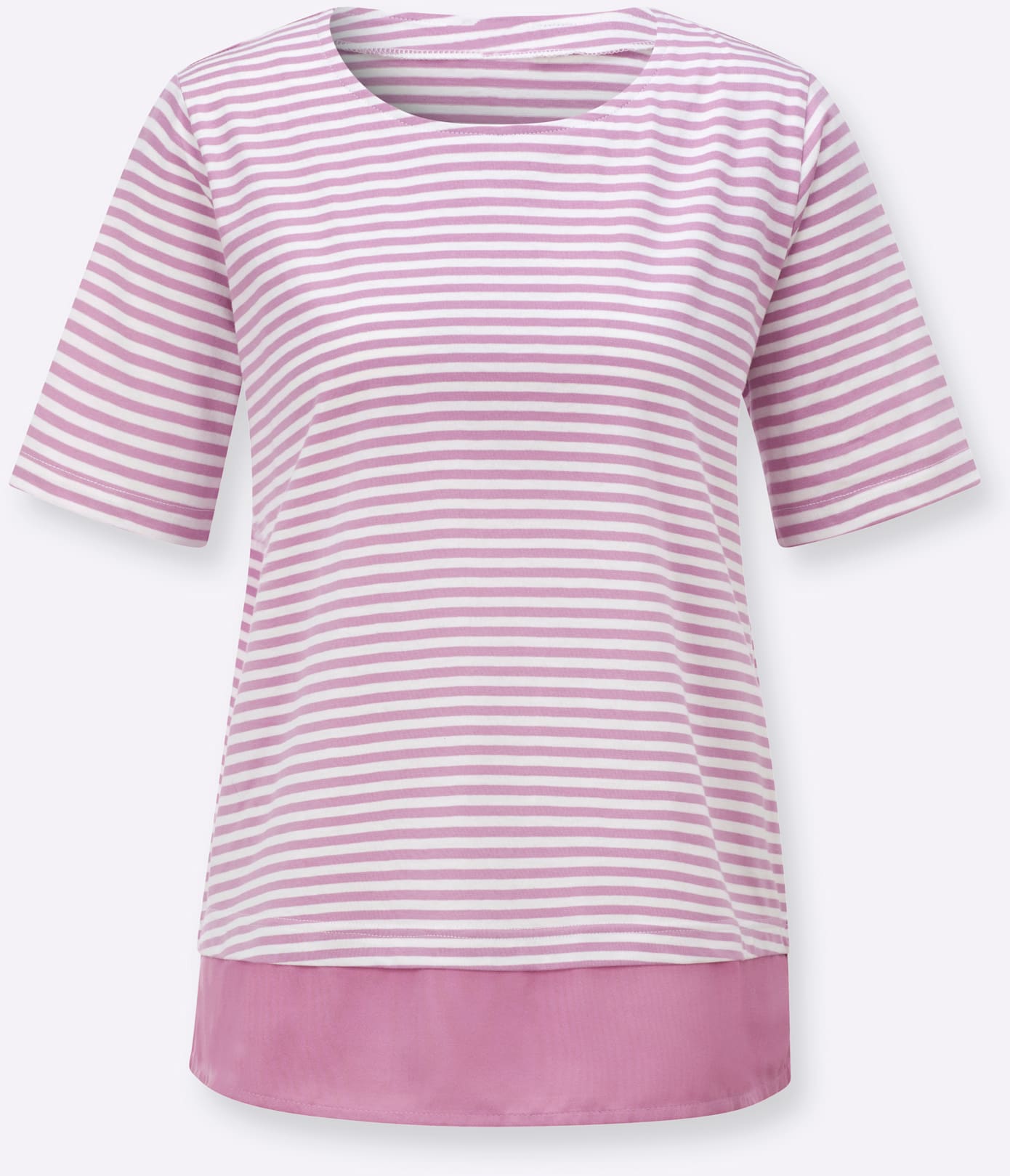 Thumbnail - Casual Looks 2-in-1-Shirt "Ringelshirt" 1 tlg.