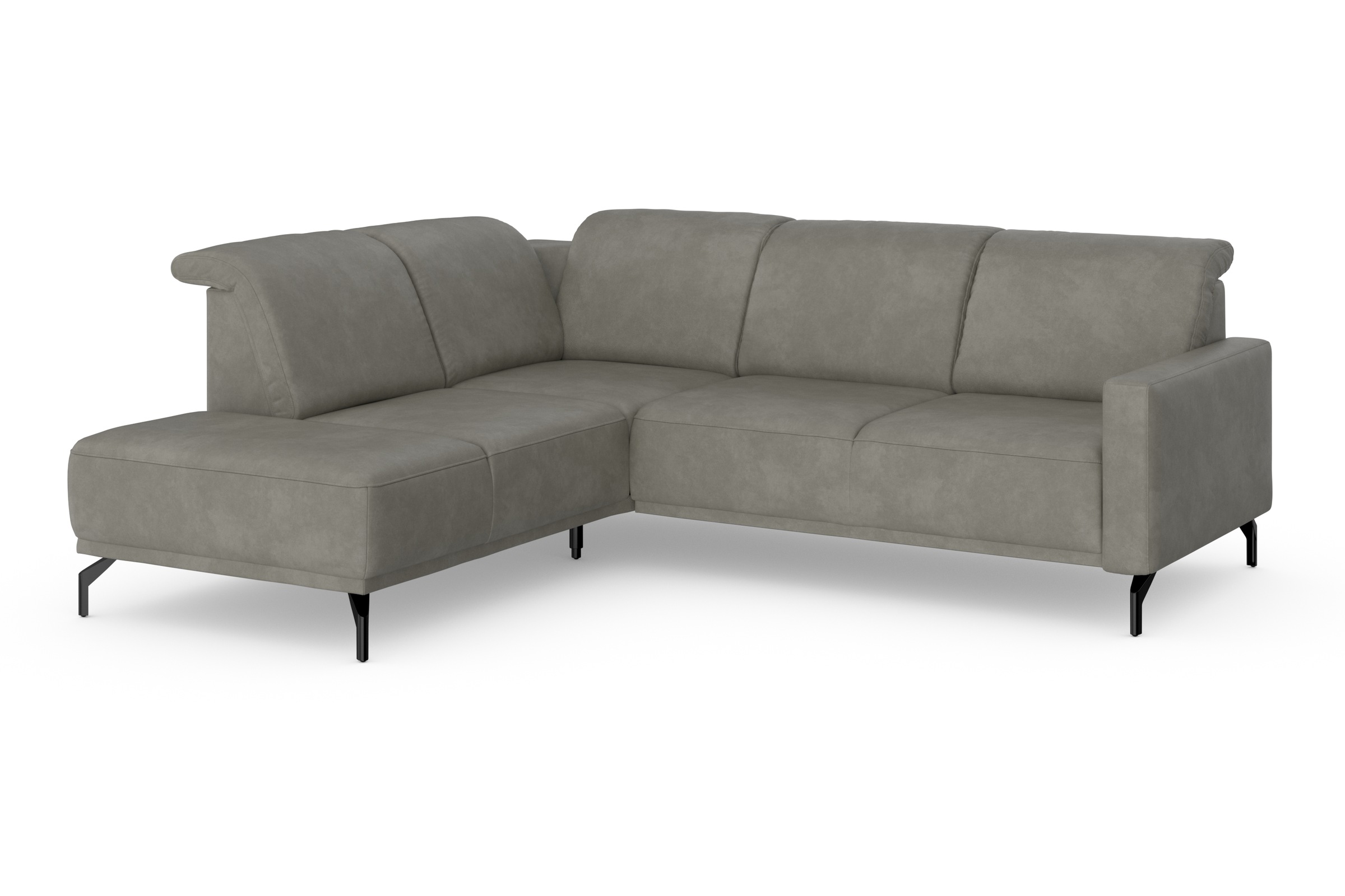 Thumbnail - sit&more Ecksofa "Bailando L-Form" wahlweise mit Kopfteilverstellung und Vorziehsitz, motorisch