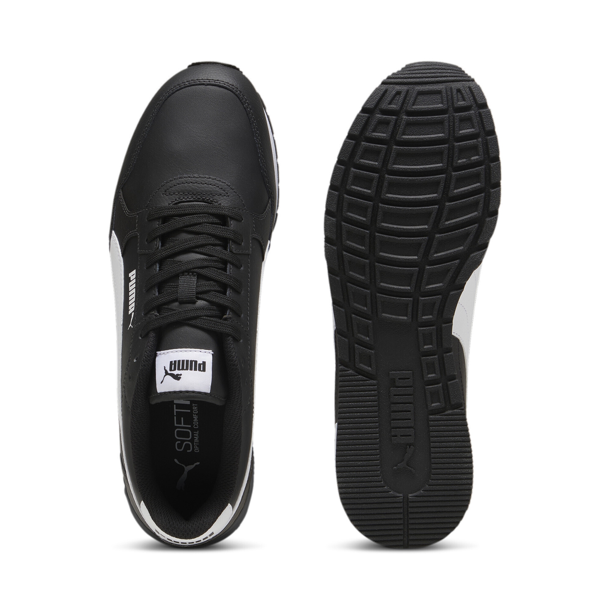 PUMA Sneaker »ST Runner v4 Leather Sneakers Erwachsene«