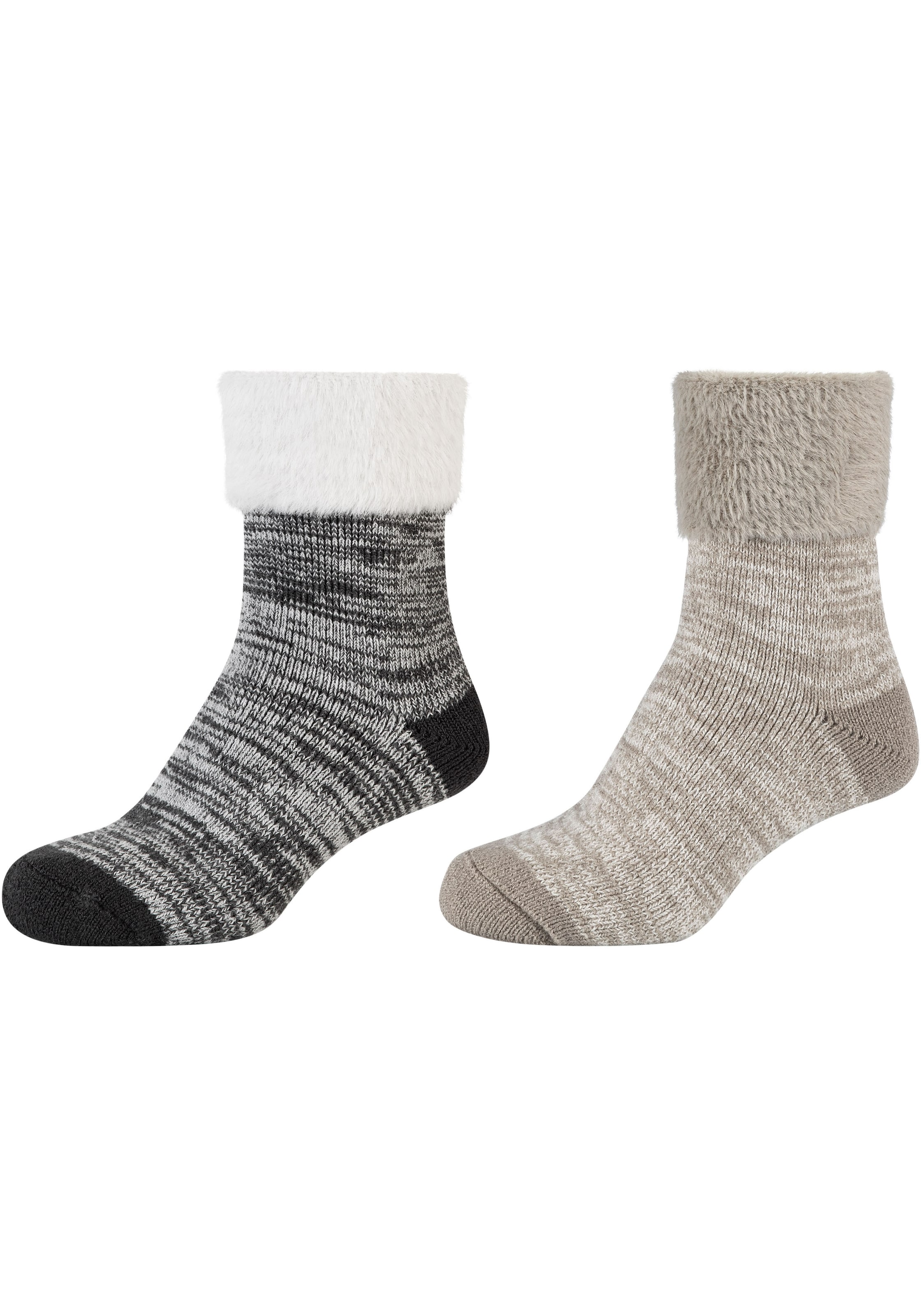 Camano Socken "warm & cozy", (2er Pack), Mouline Cosy Socks, wärmende Quali günstig online kaufen