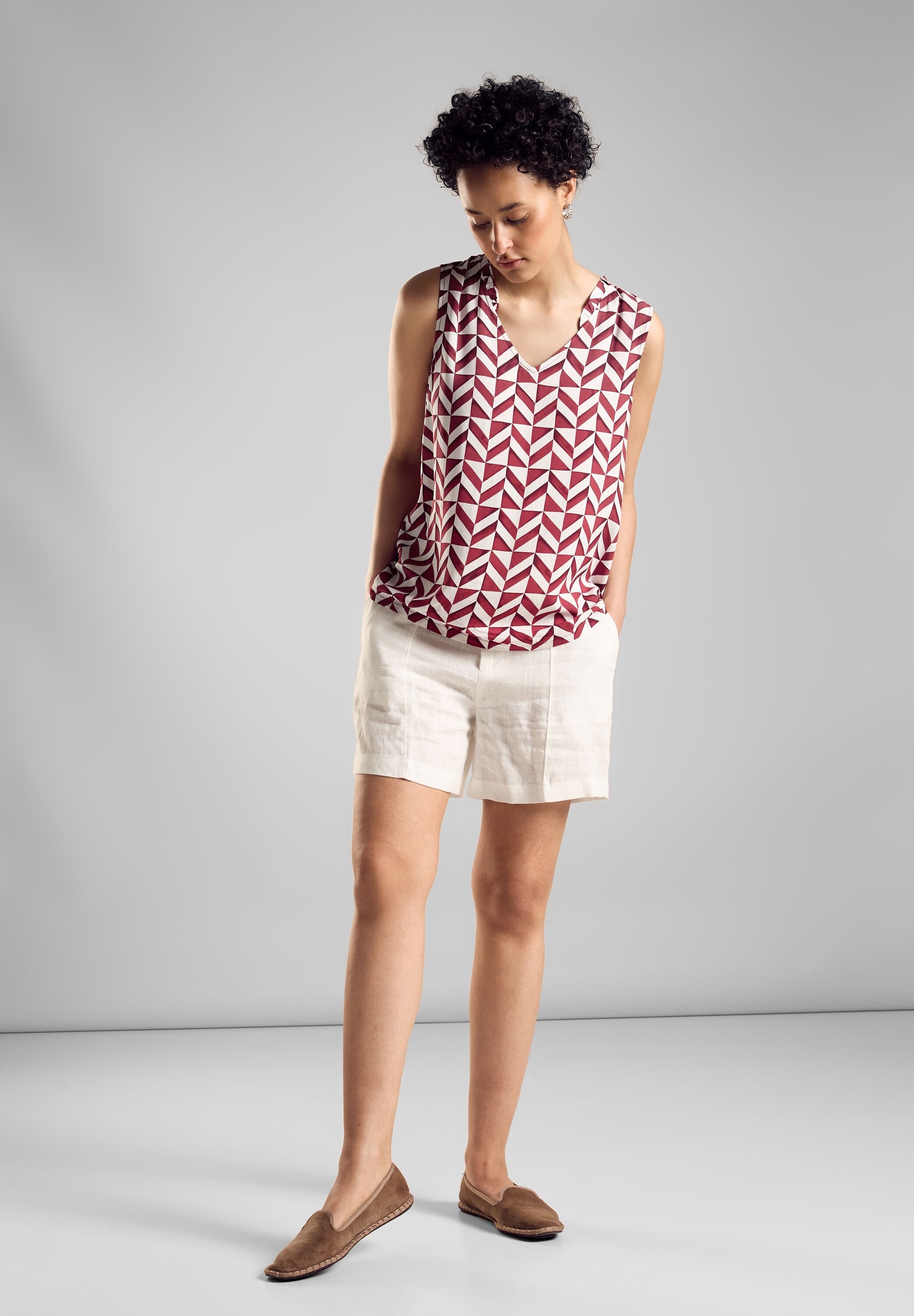 STREET ONE Druckbluse, mit All-Over Print