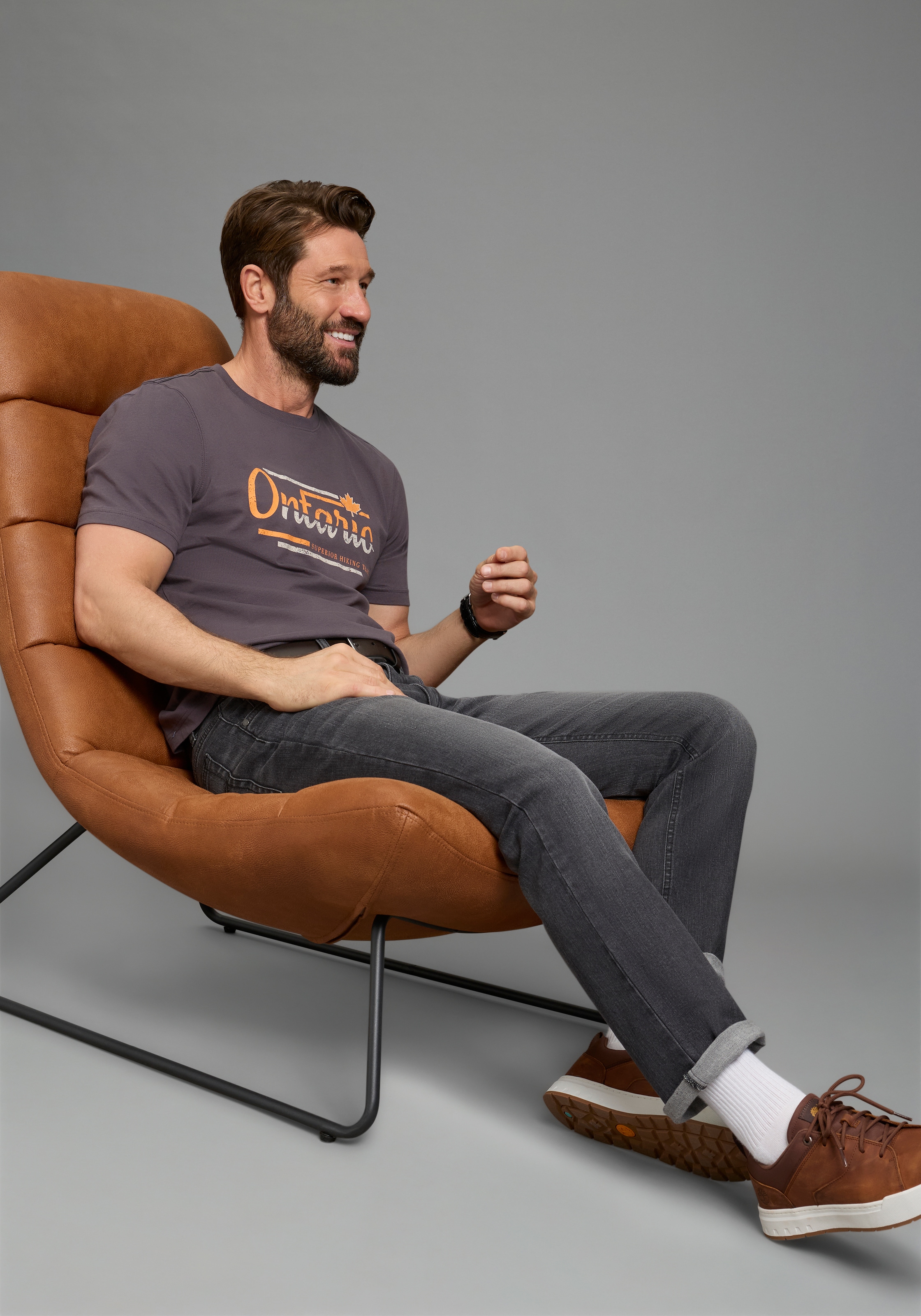 Arizona Stretch-Jeans gerade geschnittenes Bein, niedrige Leibhöhe