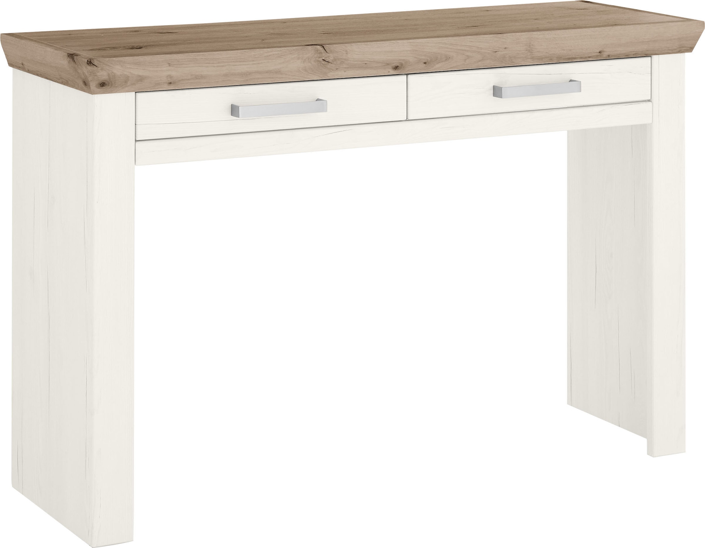 set one by Musterring Schminktisch, (1 St.), mit zwei Schubkästen, Landhausstil, Metallgriff, B 123 x H 80 x T 40cm