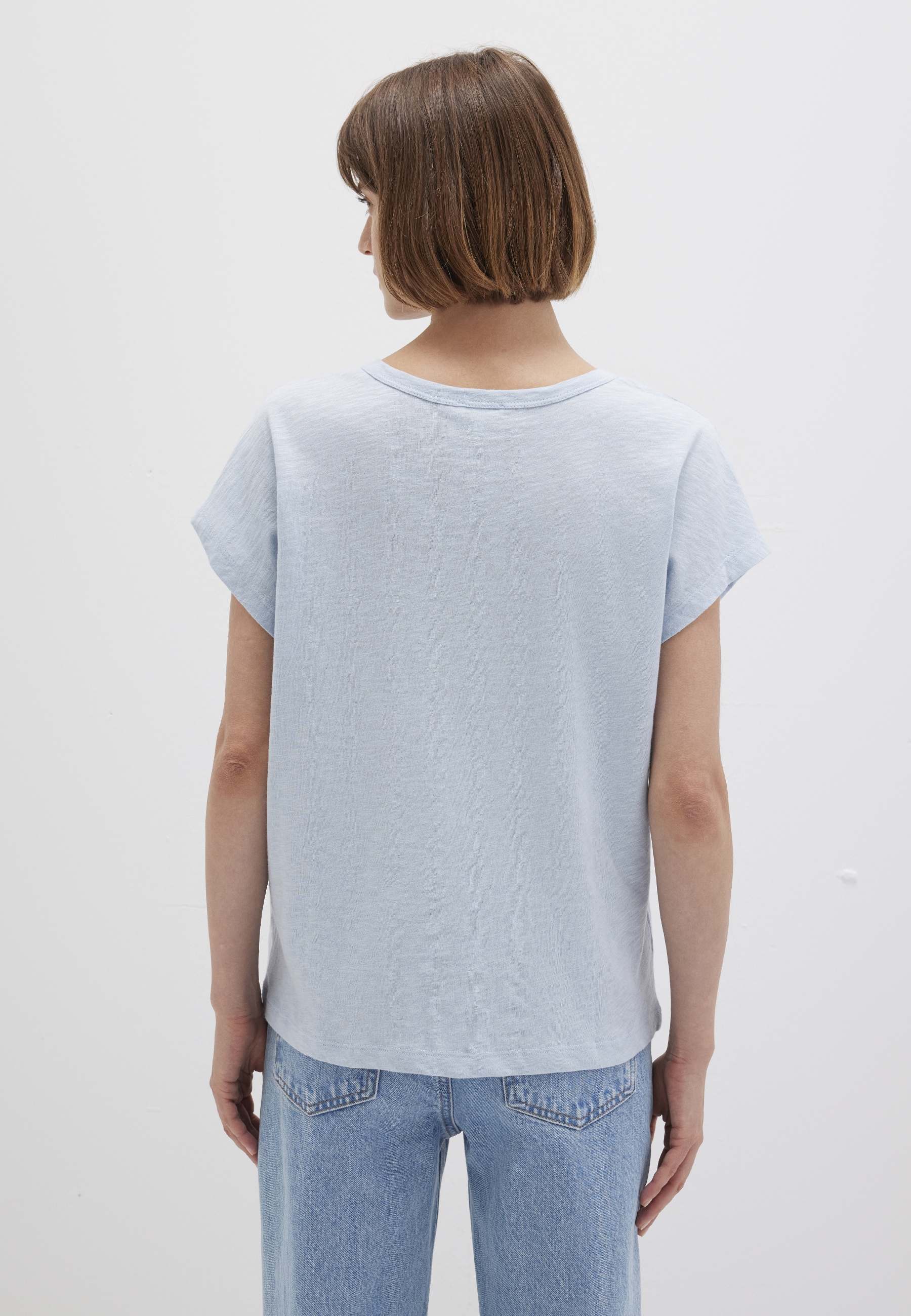 Mavi T-Shirt »SHORT SLEEVE BASIC«, T-Shirt V-Neck