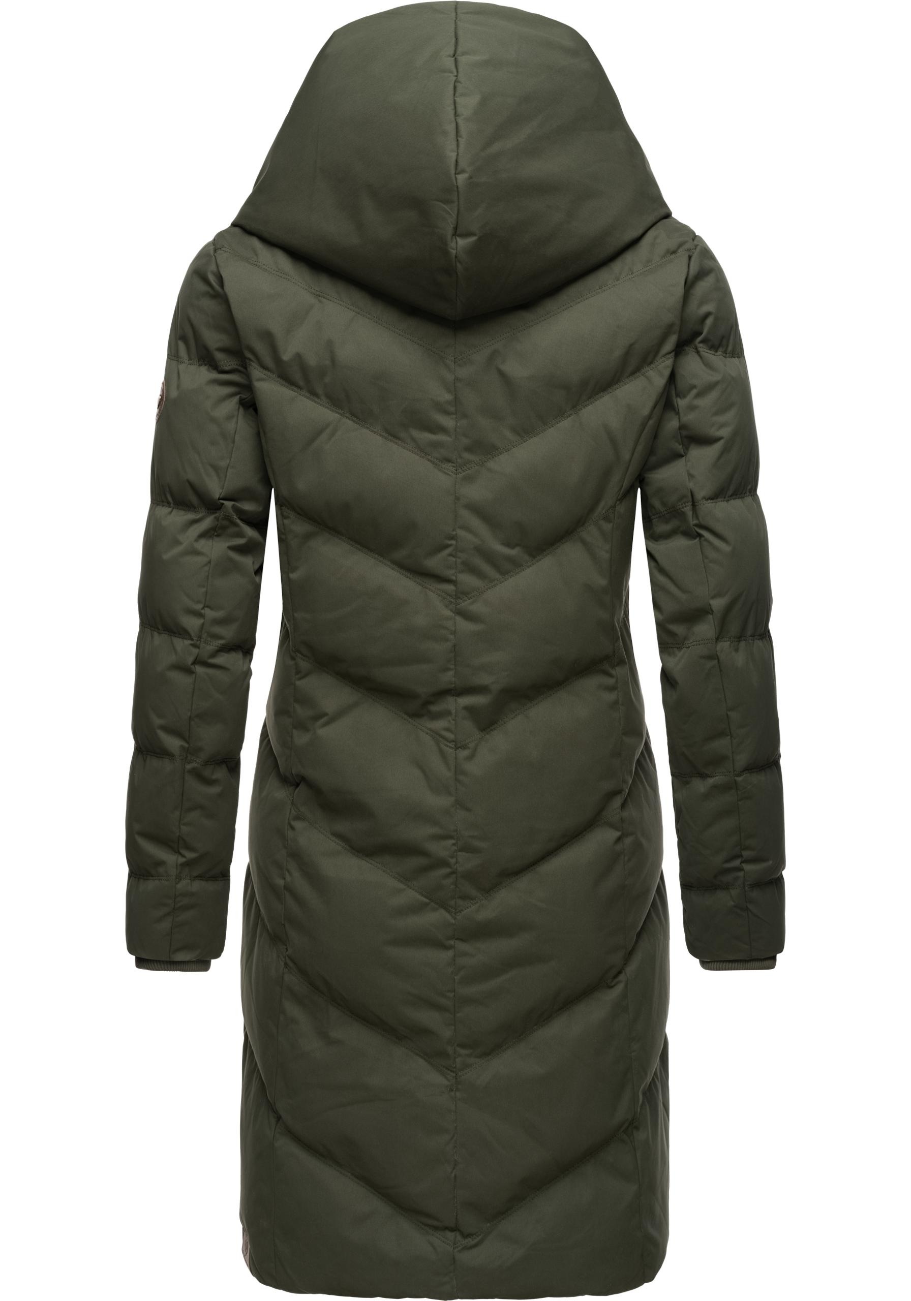 Ragwear Steppmantel »Natalka«, stylischer, gesteppter Winterparka mit gefütterter Kapuze