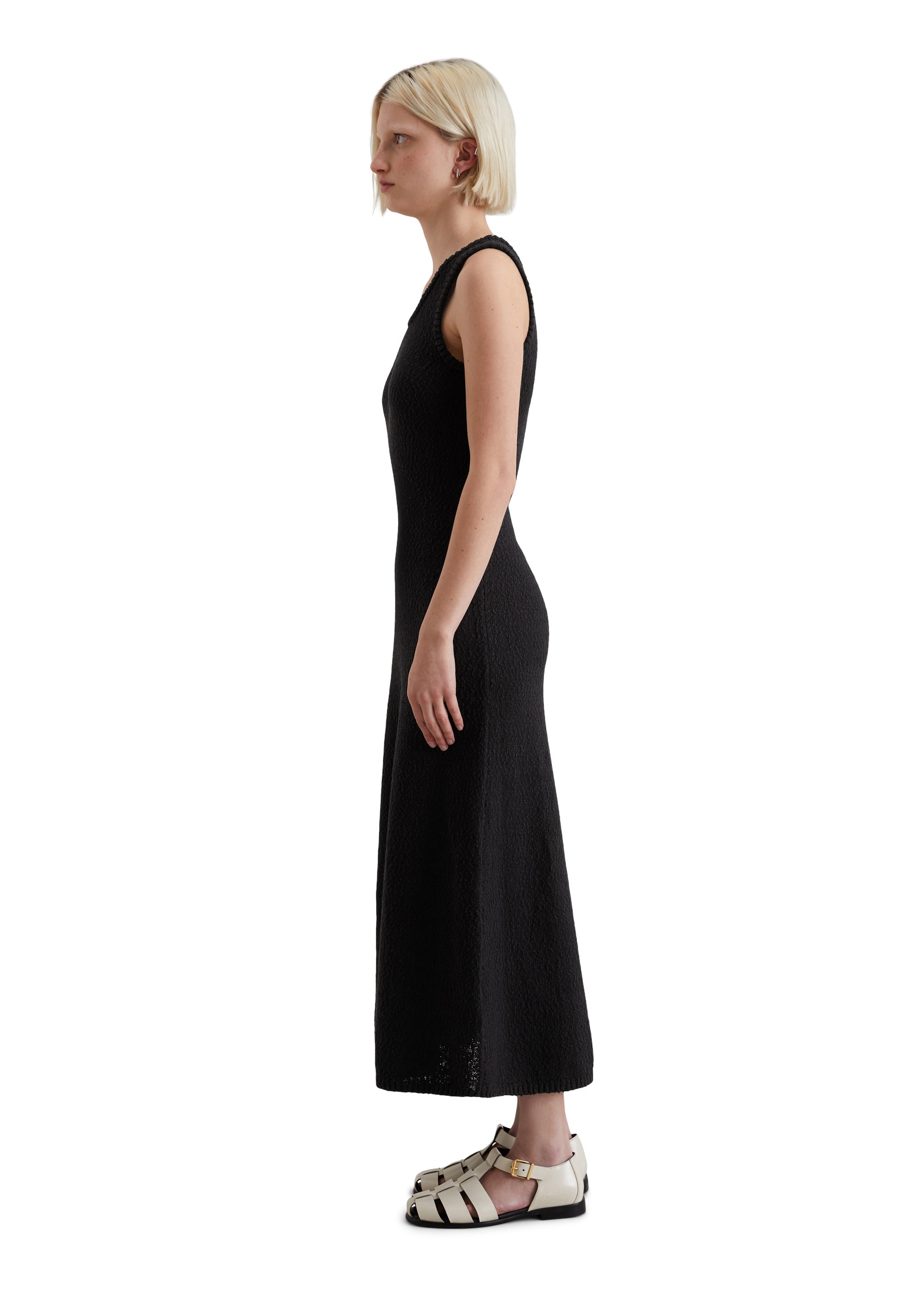 Marc O'Polo DENIM Strickkleid »aus Organic-Cotton-Slub-Garn«