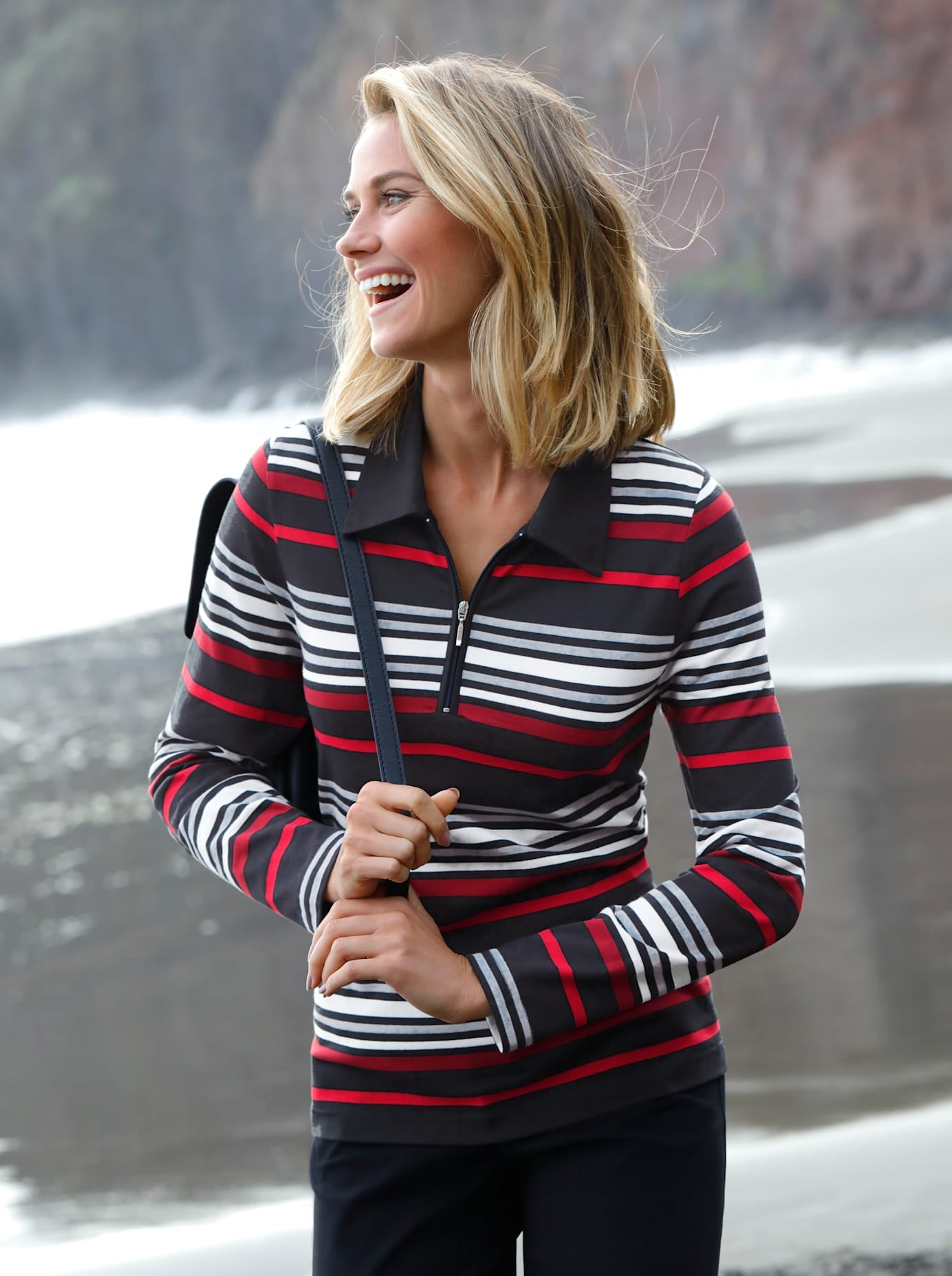 Casual Looks Poloshirt "Shirt" 1 Stk. tlg. günstig online kaufen