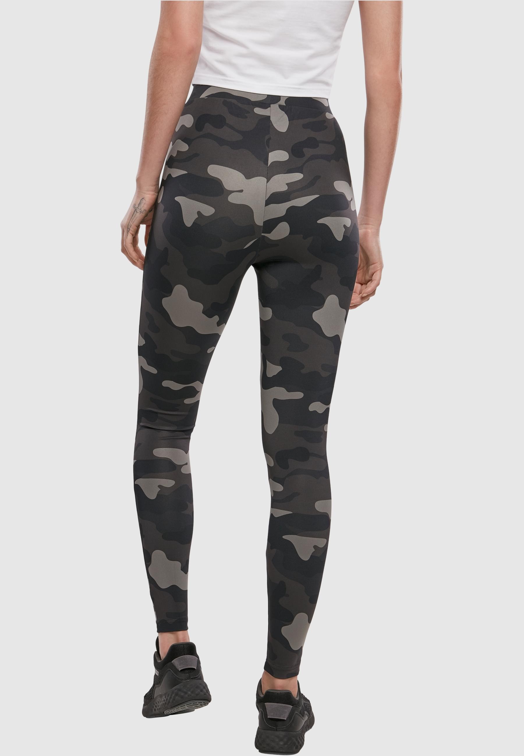 URBAN CLASSICS Leggings »Urban Classics Damen Ladies High Waist Camo Tech Leggings«, (1 tlg.)