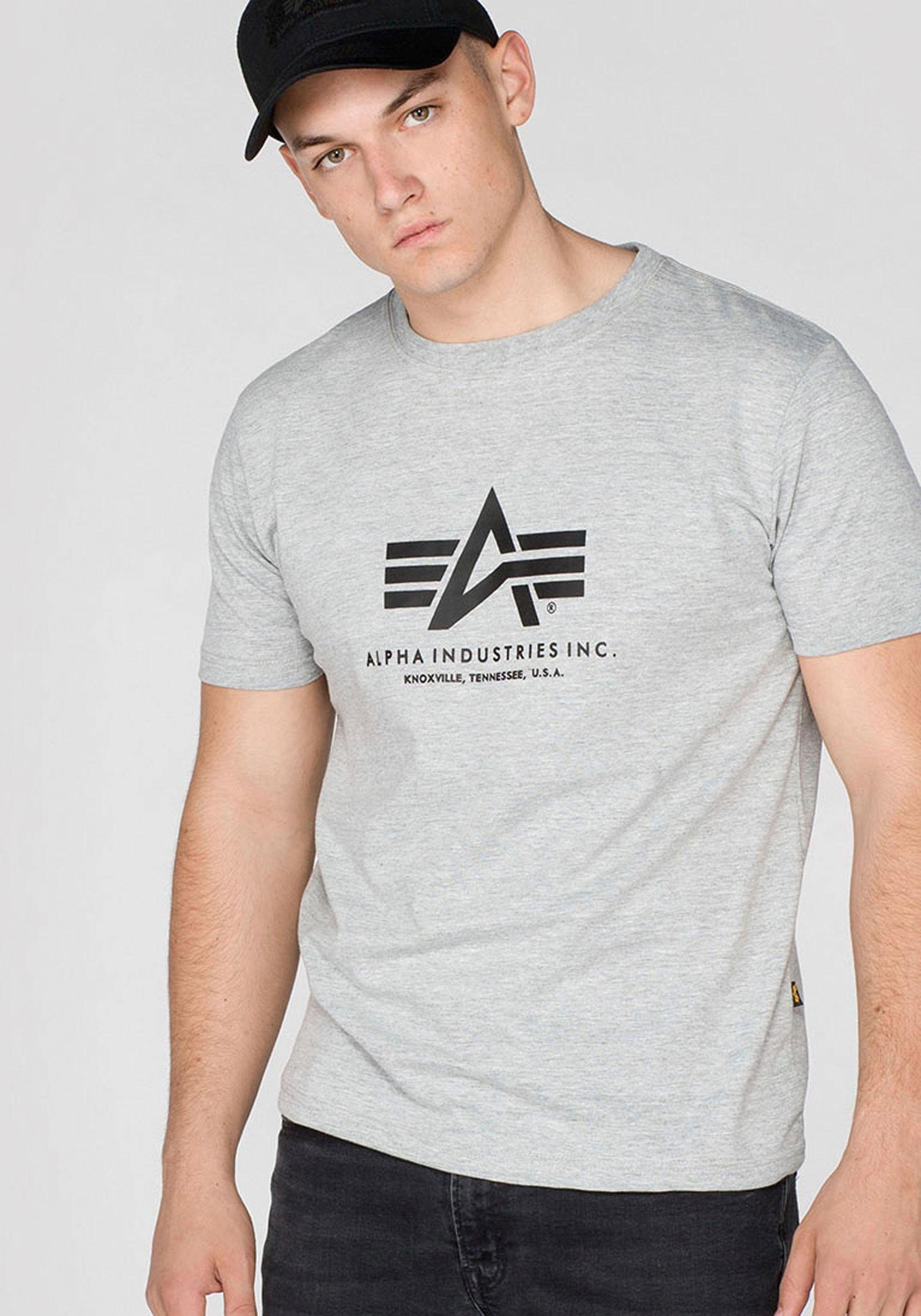 Alpha Industries T-Shirt "Basic T-Shirt" Baumwolle, regular fit günstig online kaufen
