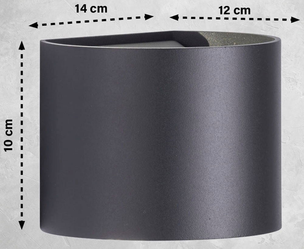 FISCHER & HONSEL Wandleuchte »Matteo«, Leuchtmittel LED-Modul | LED wechselbar, langlebige LED