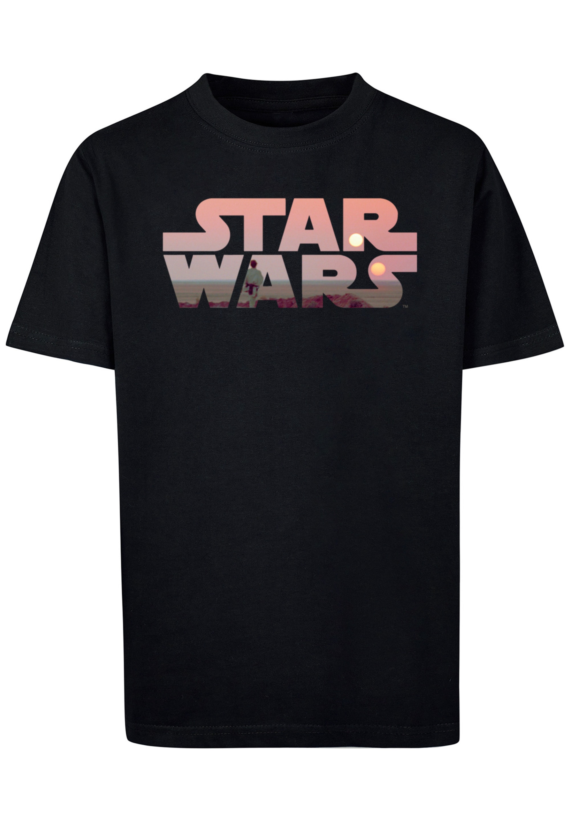 F4NT4STIC T-Shirt »Star Wars Tatooine Logo«, Print