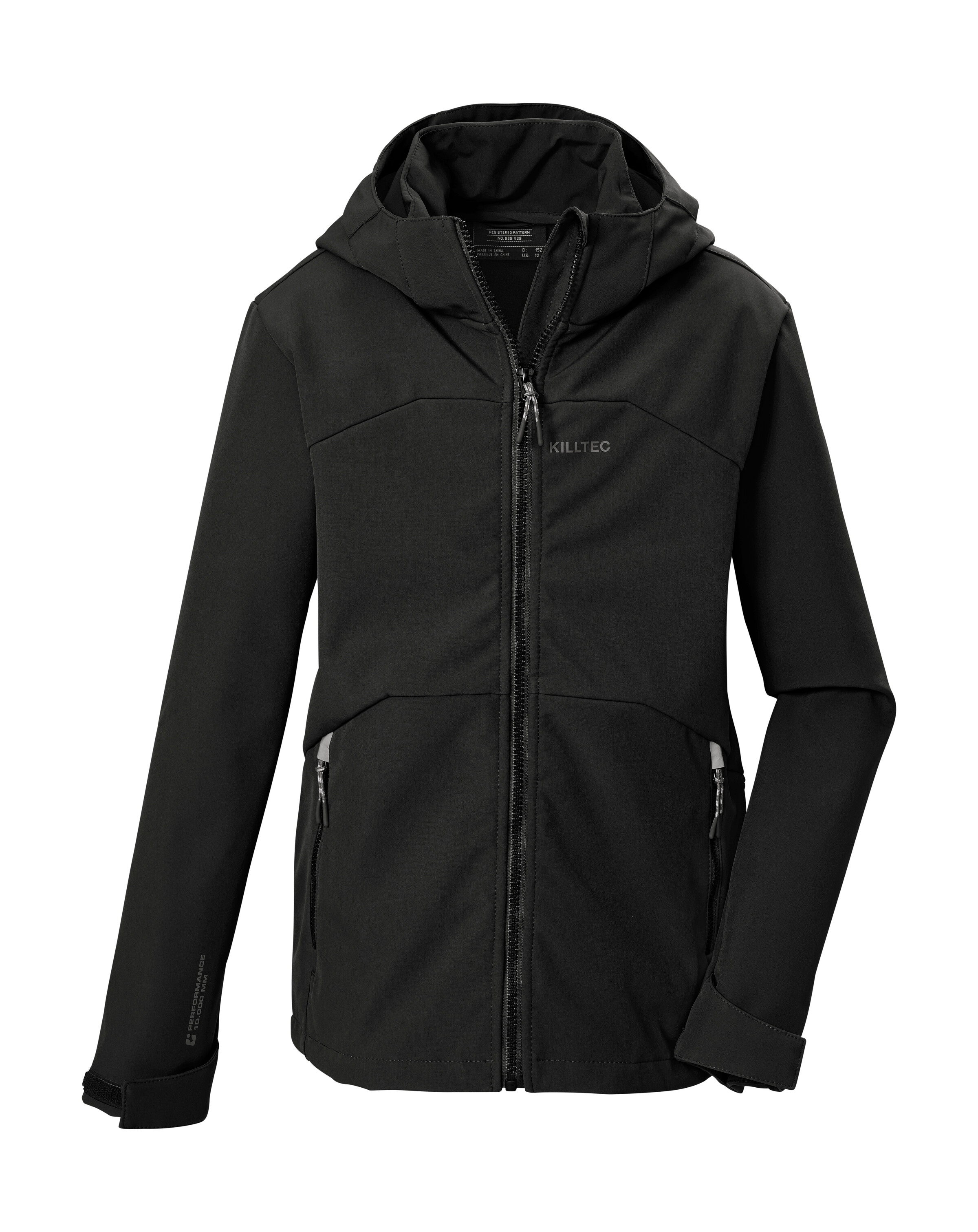 Killtec Softshelljacke "KOW 176 BYS SFTSHLL JCKT" Wind- und wasserabweisende Kinderjacke mit Fleece und Kapuze
