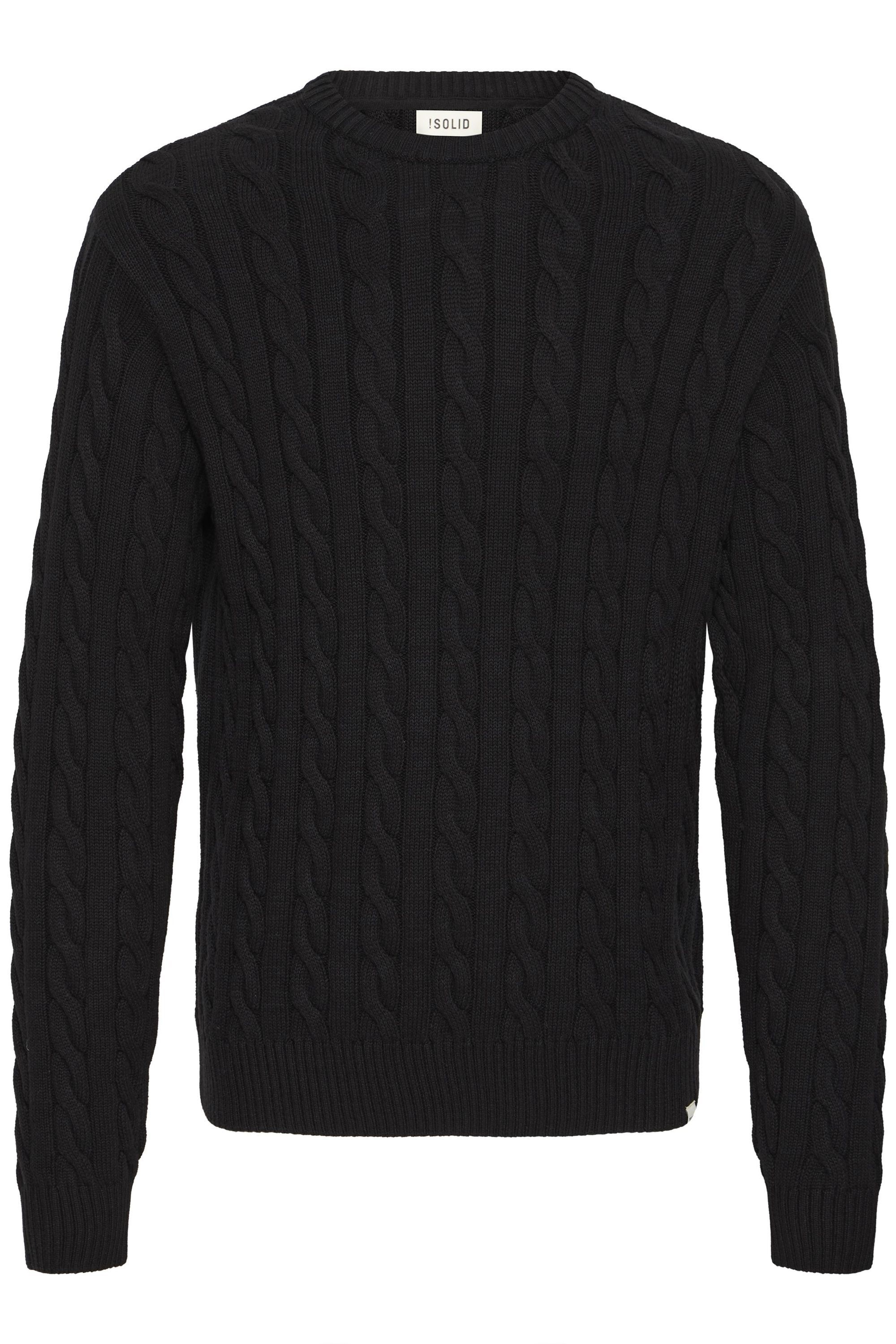 Solid Strickfleece-Pullover "Strickpullover SDGibril" günstig online kaufen