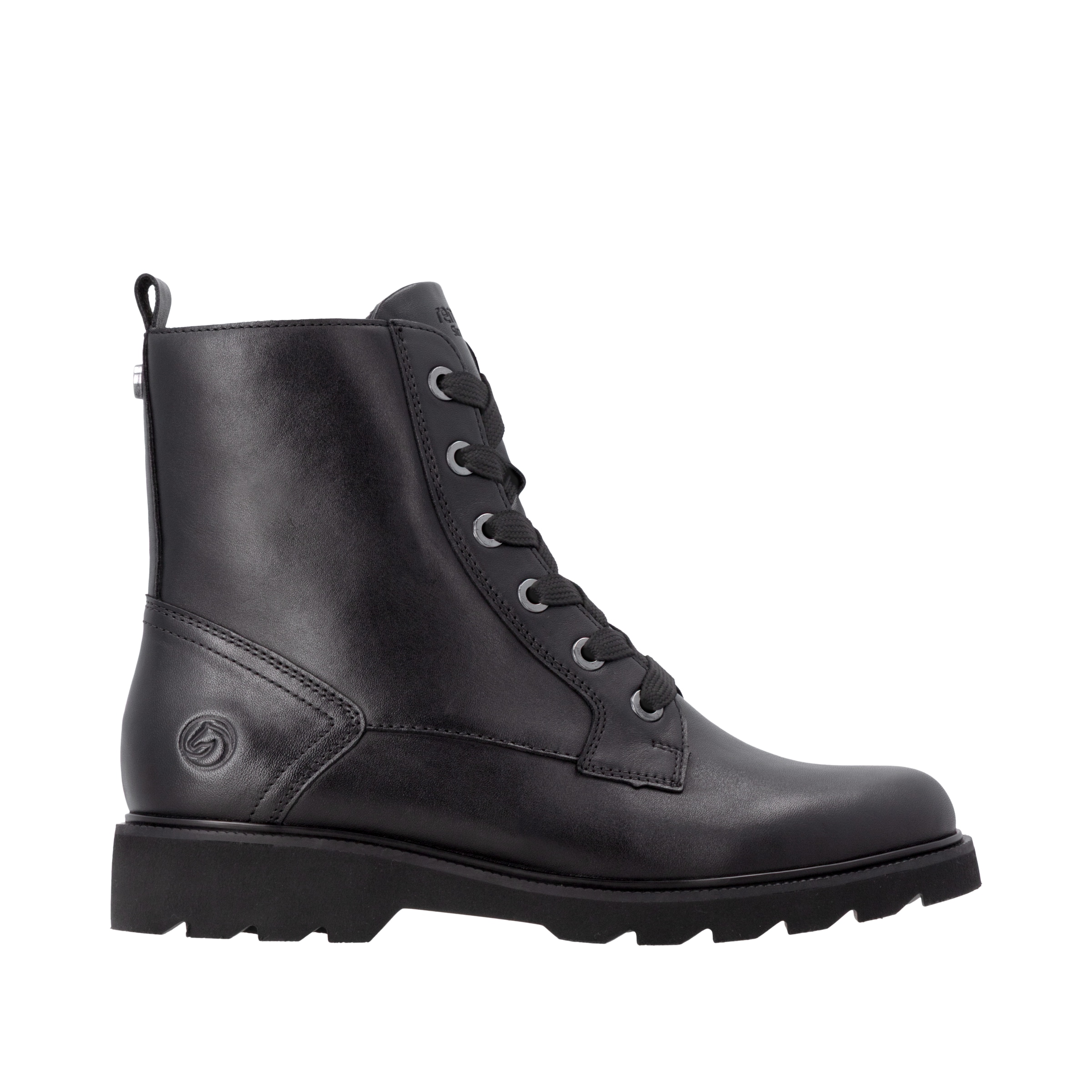 Remonte Schnürboots  Schnürstiefelette, Profilsohle, Blockabsatz