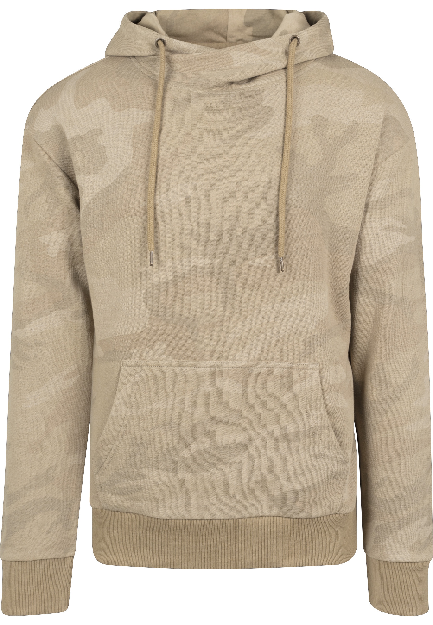 URBAN CLASSICS Kapuzenpullover "Urban Classics Herren High Neck Camo Hoody" günstig online kaufen