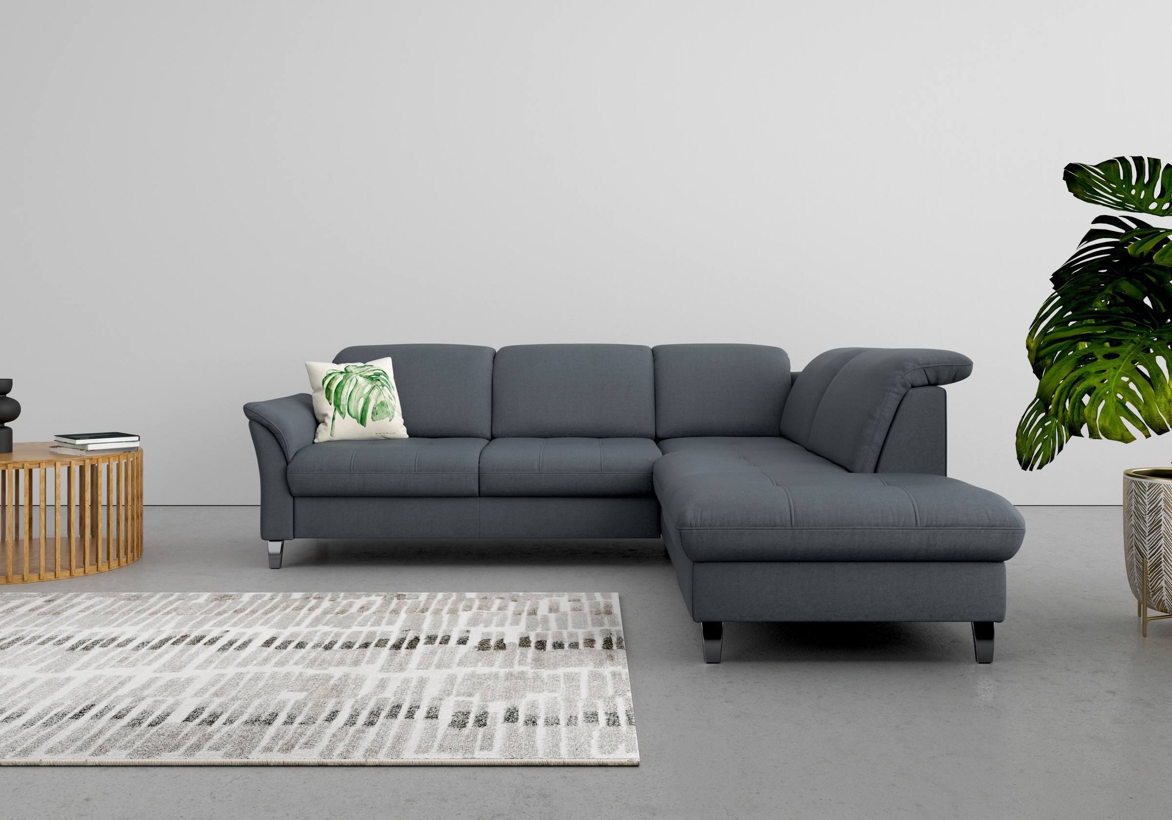 Thumbnail - sit&more Ecksofa "Maggiore L-Form", wahlweise mit Kopfteilverstellung, Bettfunktion und Stauraum
