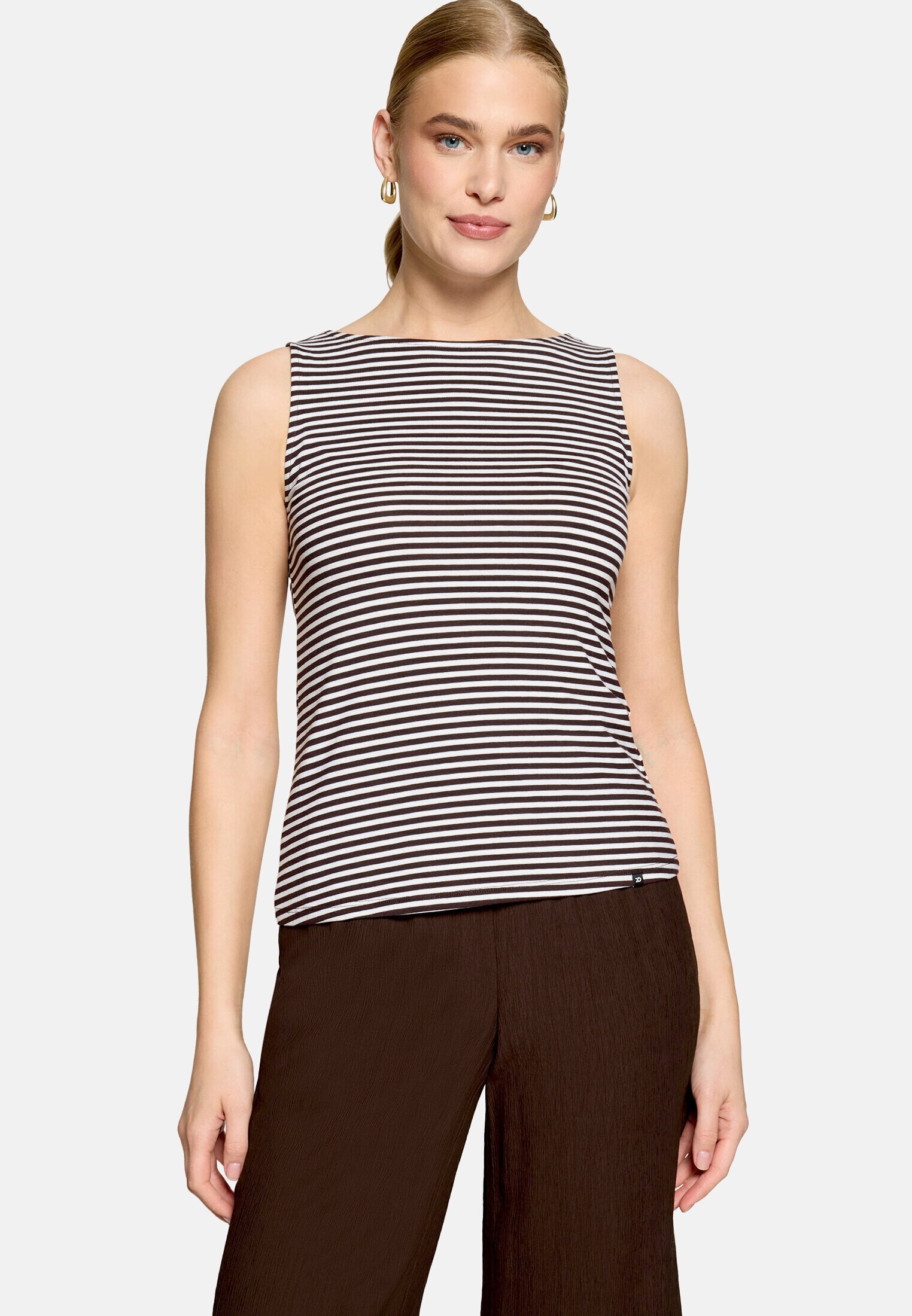 Zero Tanktop »Damen Shirt mit U-Boot-Ausschnitt« Material