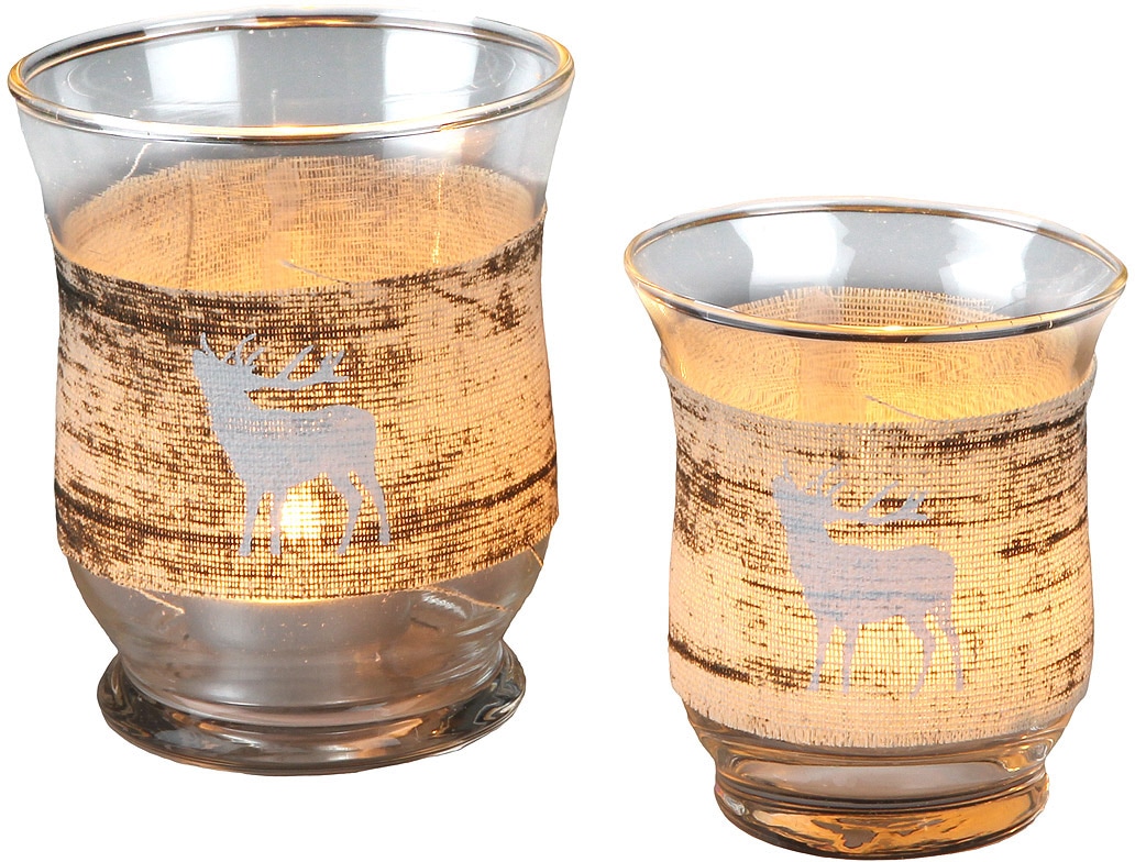 Ambiente Haus Teelichthalter "Xmas, Weihnachtsdeko" günstig online kaufen