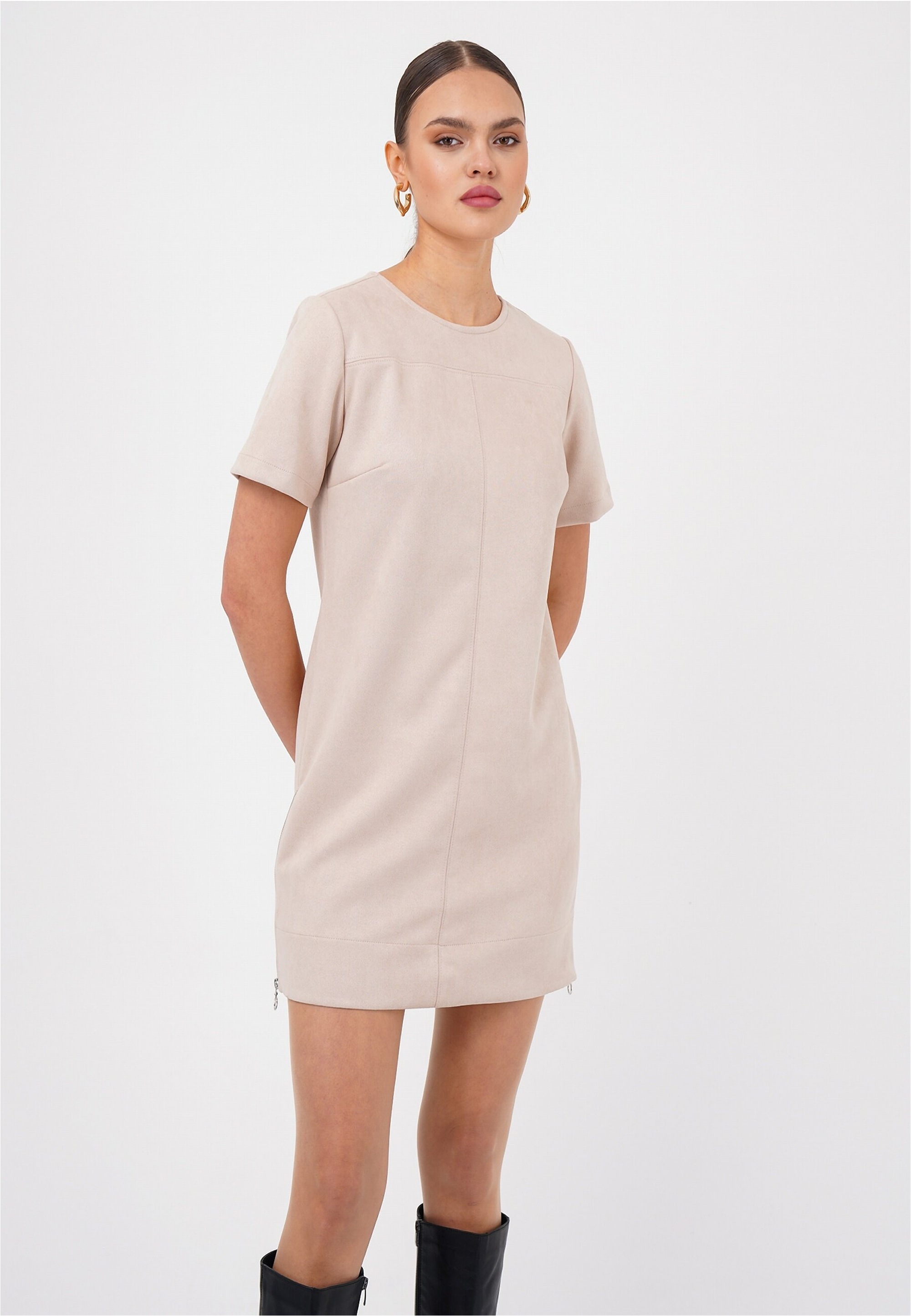 Thumbnail - freshlions Jerseykleid "Franka" 1 Stk. tlg. mit kurzen Ärmeln