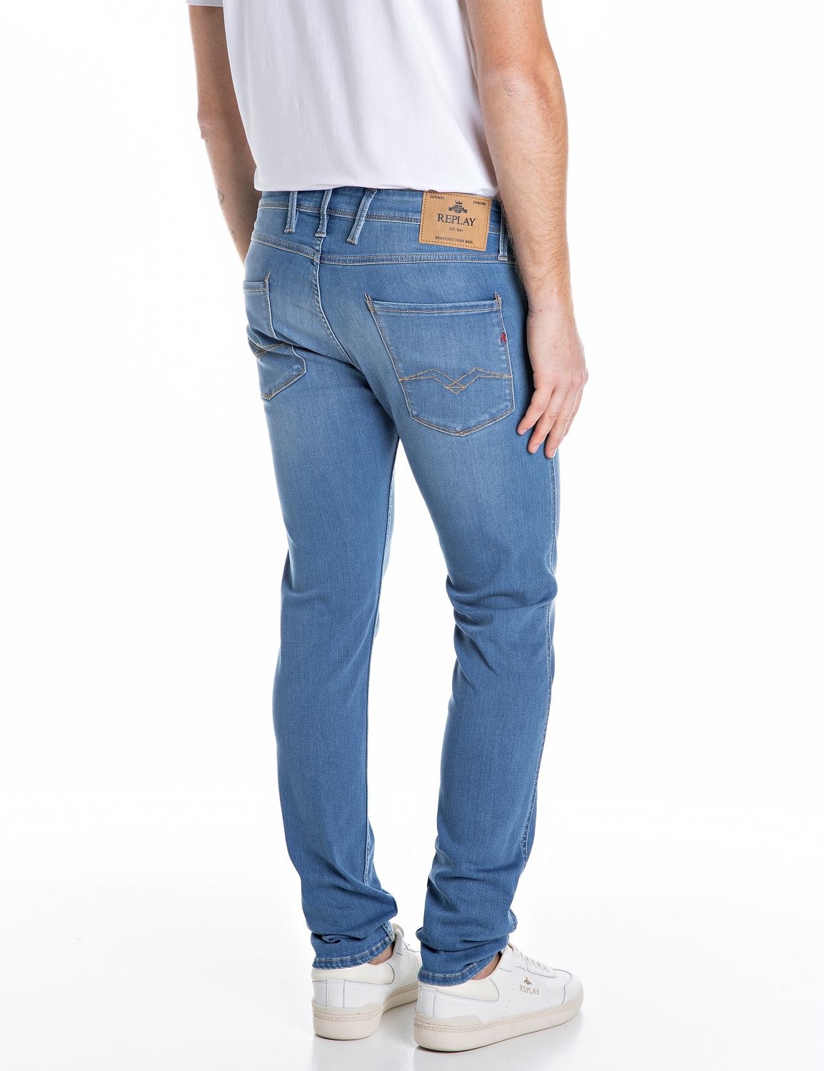 Replay Slim-fit-Jeans "Anbass" günstig online kaufen