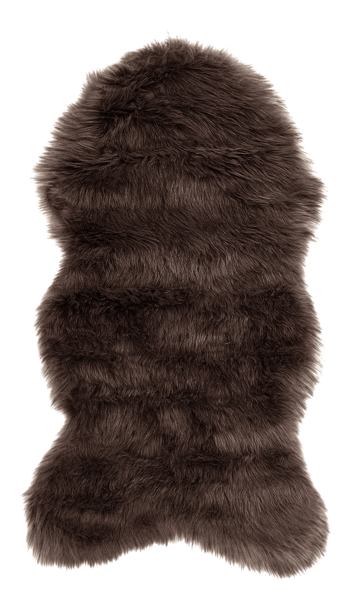 my home Hochflor-Teppich "Valeria Fellteppich kuschelig" fellförmig 60 mm H günstig online kaufen