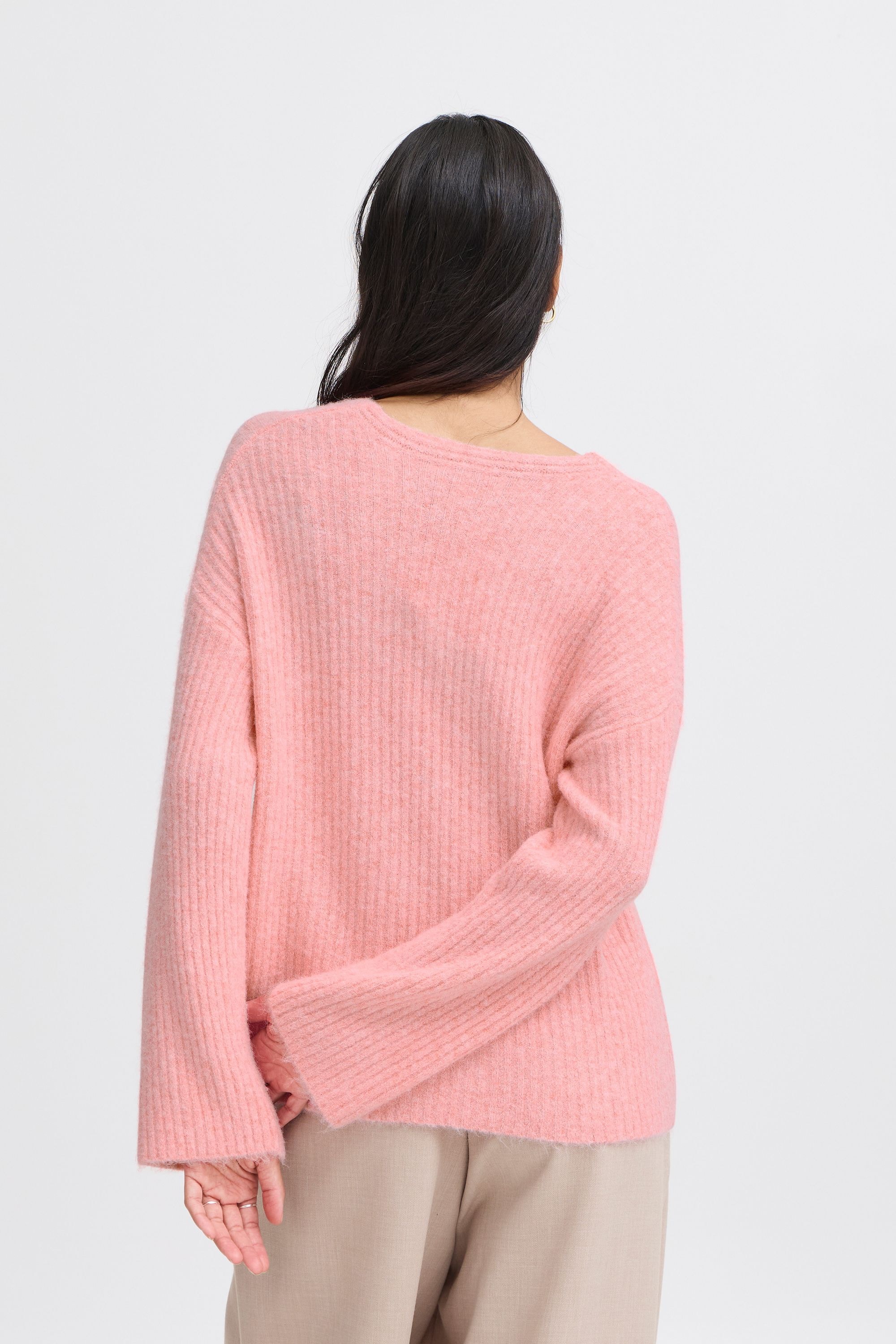 b.young Strickpullover »Strickpullover BYOMEA V-NECK JUMPER -«