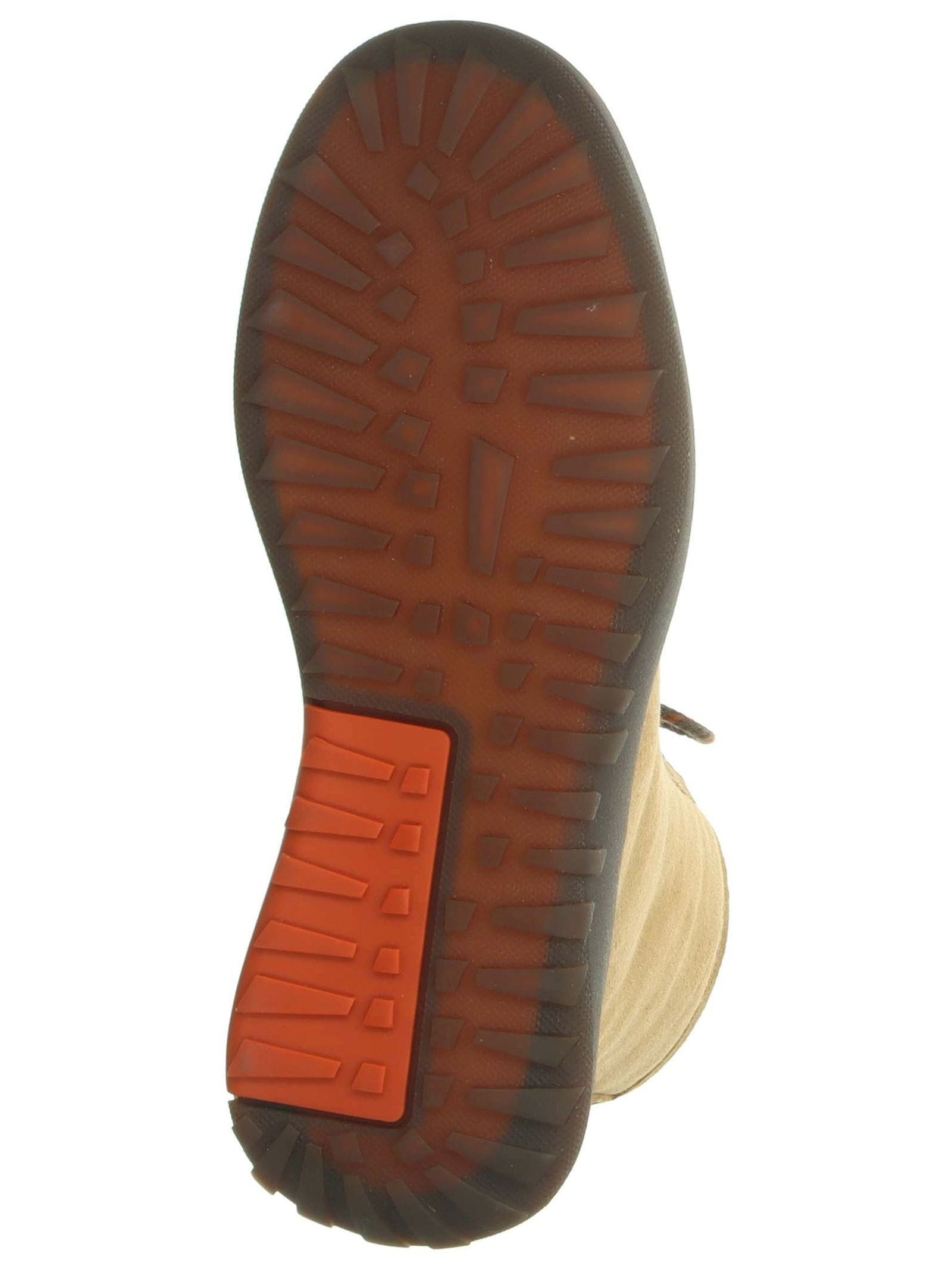 Think! Schnürstiefelette »Think! Stiefelette Veloursleder«