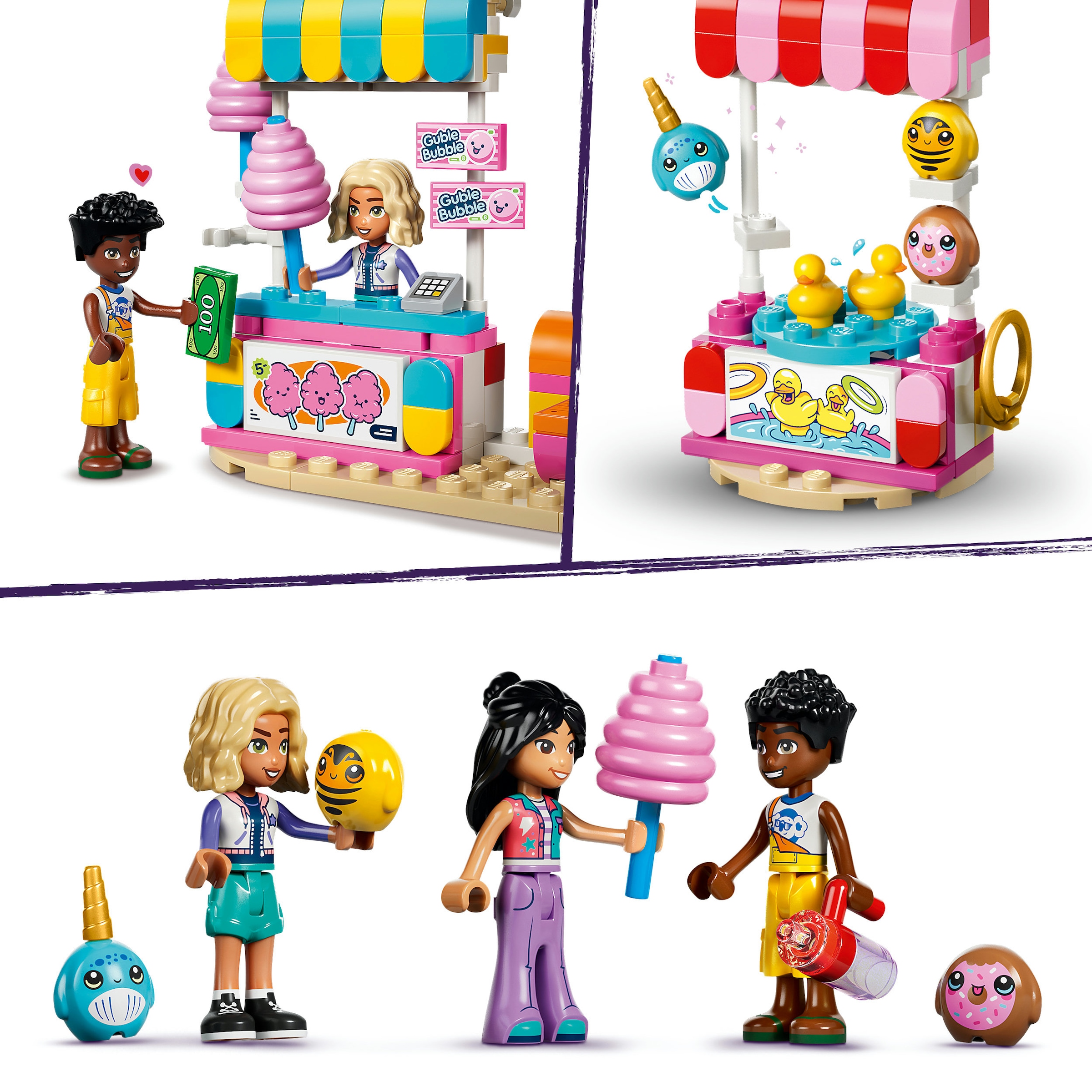 LEGO® Konstruktionsspielsteine »Cupcake-Riesenrad (42700), LEGO Friends« Made in Europe