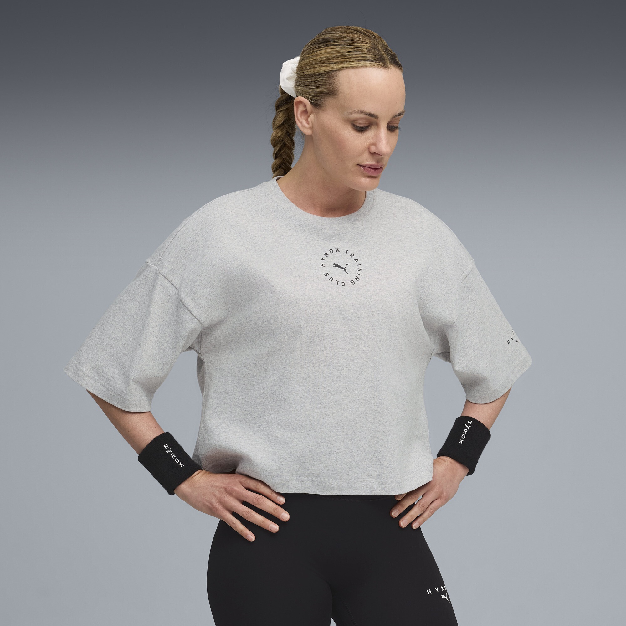 PUMA Trainingsshirt "PUMA x HYROX Cropped Lifestyle T-Shirt Damen" günstig online kaufen