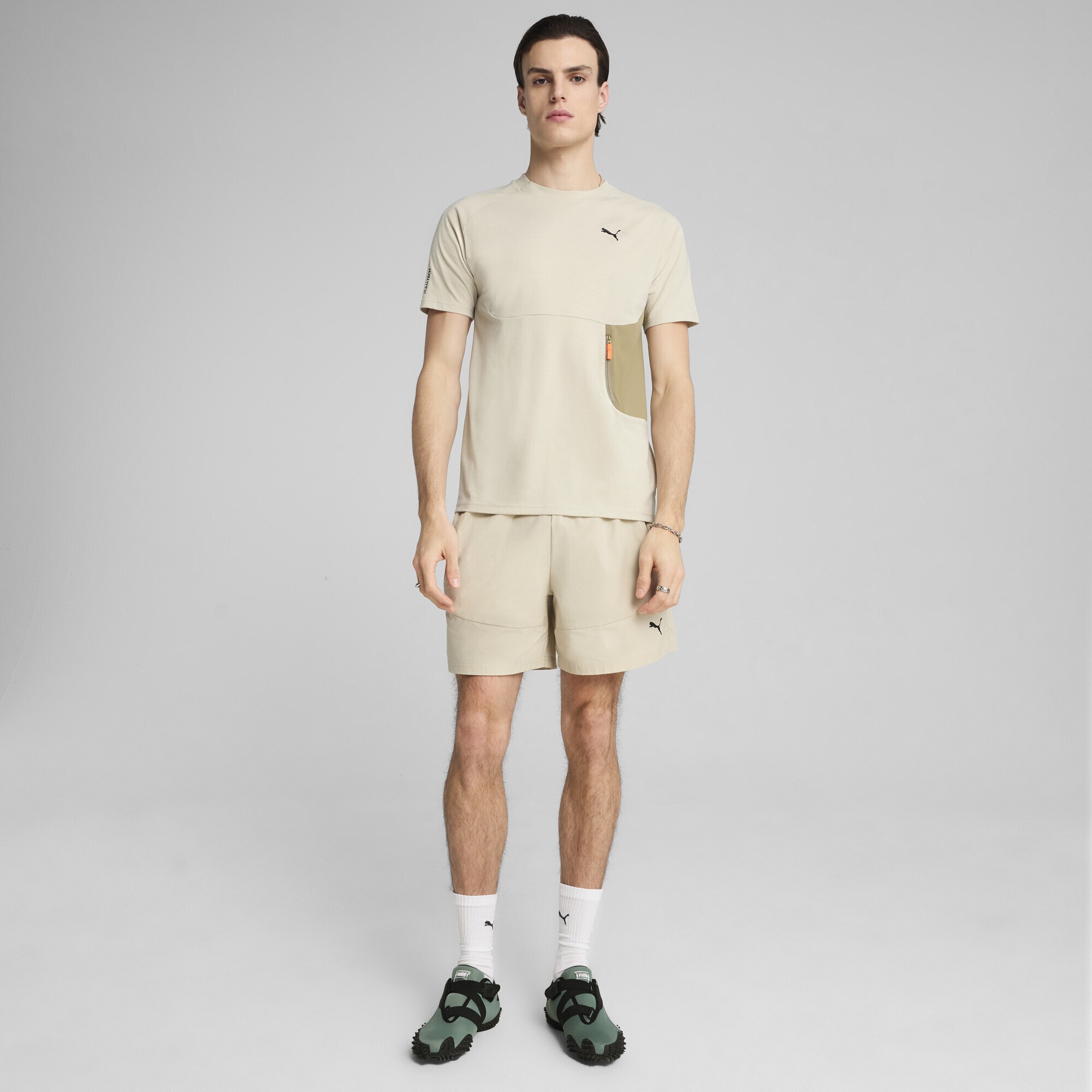 PUMA T-Shirt "PUMATECH T-Shirt mit Brusttasche Herren" günstig online kaufen