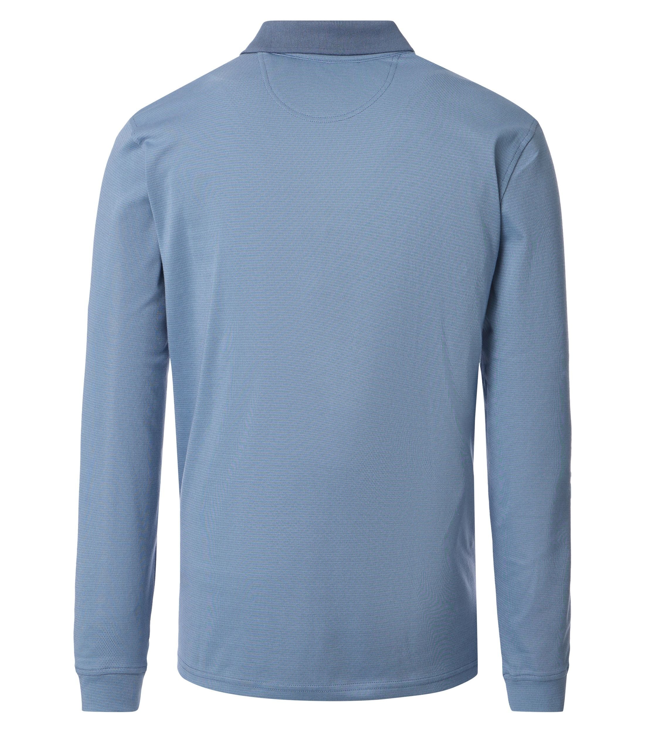 CASAMODA Langarm-Poloshirt »CASAMODA Polo-Shirt Langarm uni«